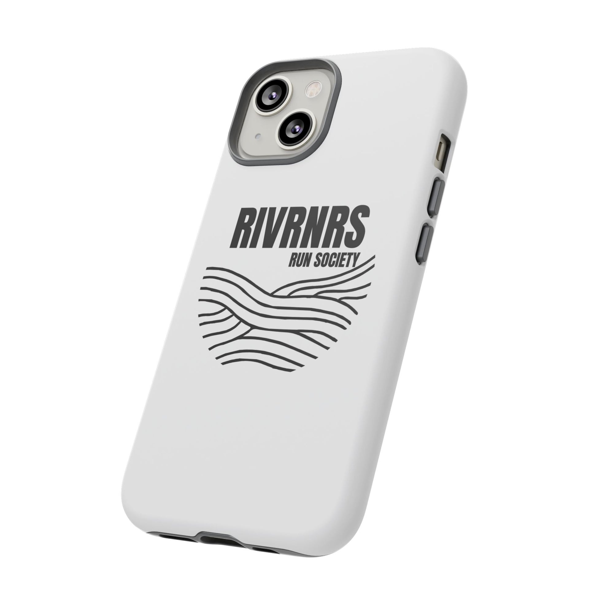 RIVRNR Run Society Phone Case, Tough Phone Cover, Run Enthusiast Gift, Adventure Accessory, Sporty Tech