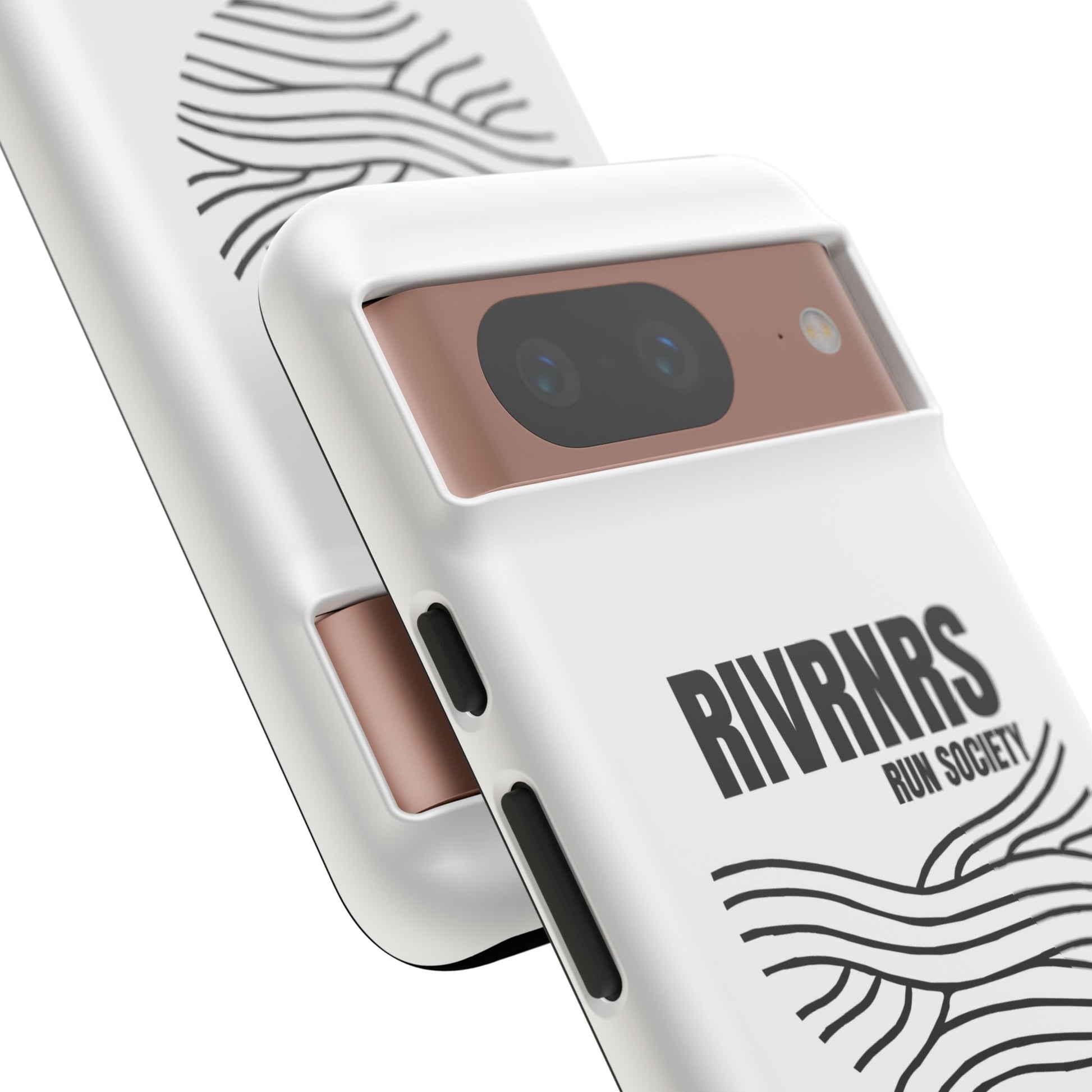 RIVRNR Run Society Phone Case, Tough Phone Cover, Run Enthusiast Gift, Adventure Accessory, Sporty Tech