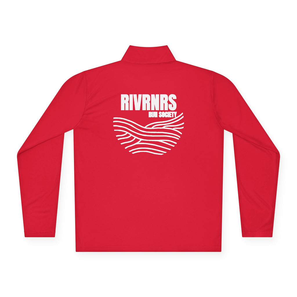 RIVRNRS Cozy Unisex Quarter-Zip Pullover for River Lovers, Perfect for Outdoor Adventures, Gift for Hikers, Travel, Casual Wear, Nature Enthusiasts