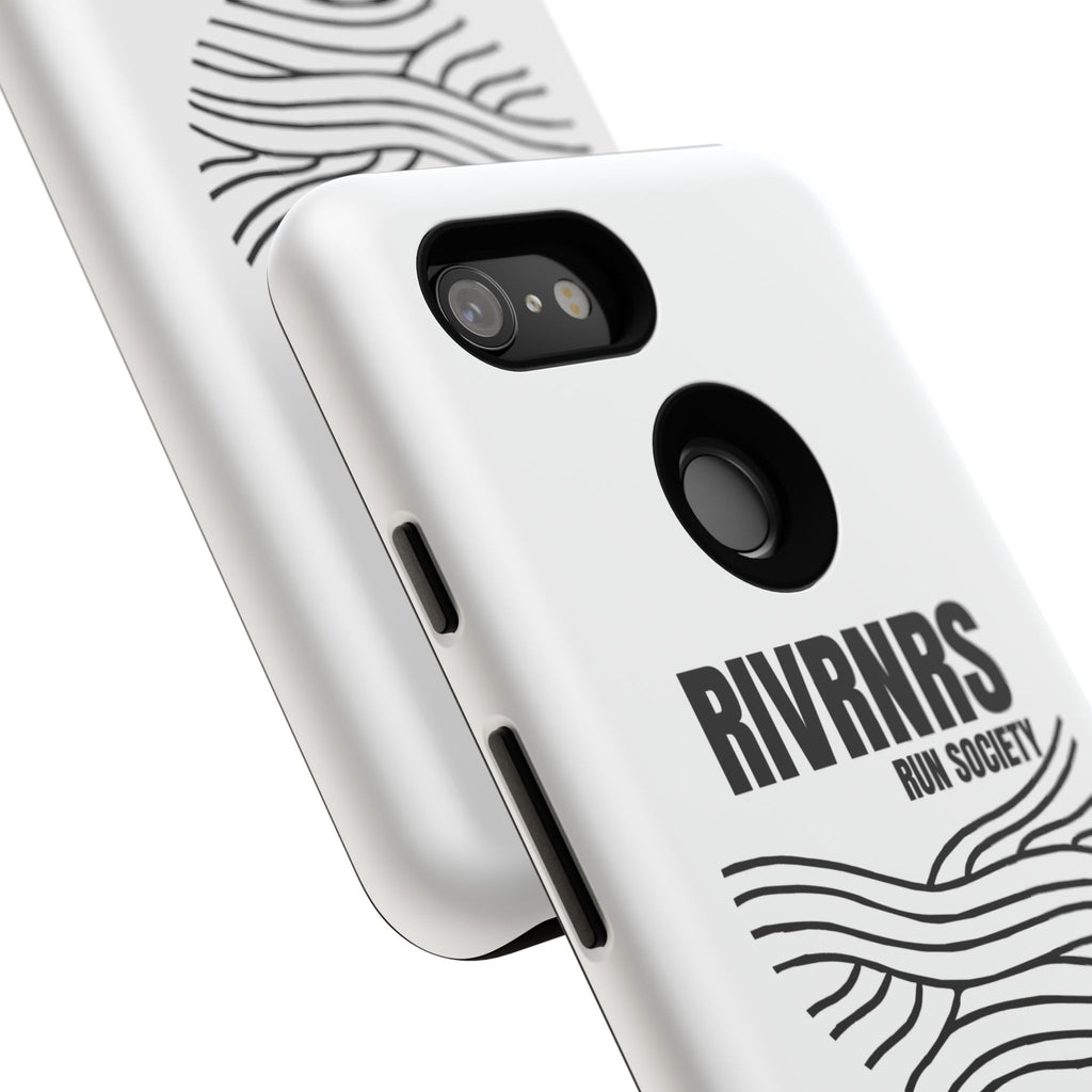 RIVRNR Run Society Phone Case, Tough Phone Cover, Run Enthusiast Gift, Adventure Accessory, Sporty Tech