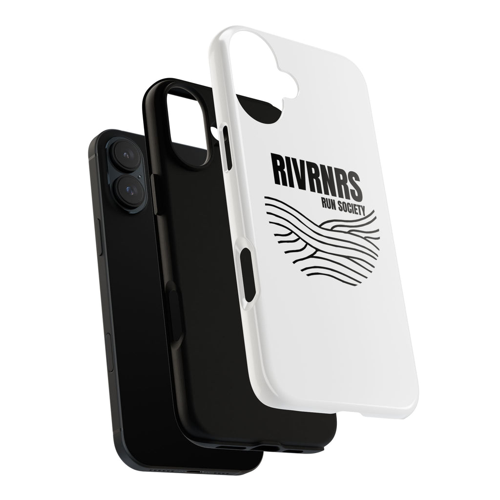 RIVRNR Run Society Phone Case, Tough Phone Cover, Run Enthusiast Gift, Adventure Accessory, Sporty Tech
