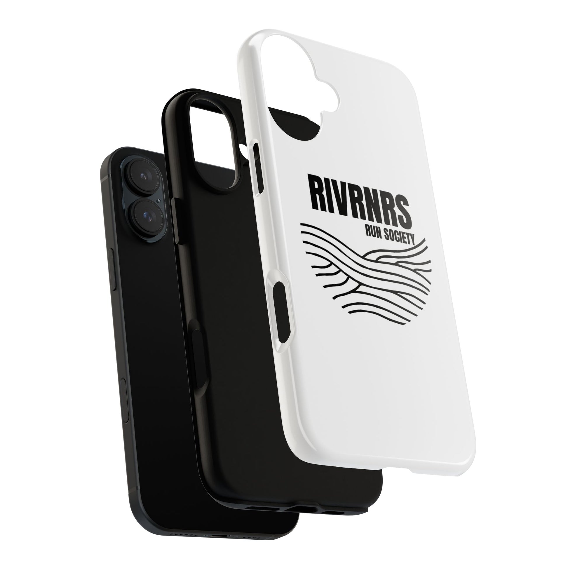 RIVRNR Run Society Phone Case, Tough Phone Cover, Run Enthusiast Gift, Adventure Accessory, Sporty Tech