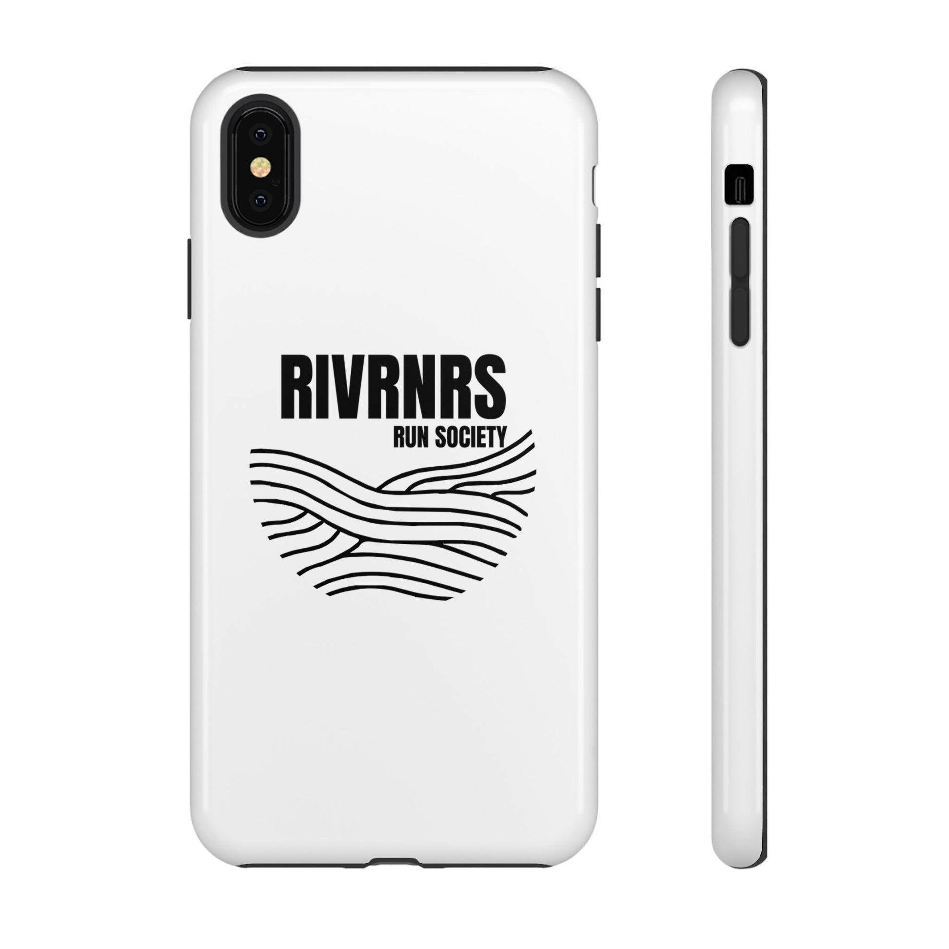 RIVRNR Run Society Phone Case, Tough Phone Cover, Run Enthusiast Gift, Adventure Accessory, Sporty Tech