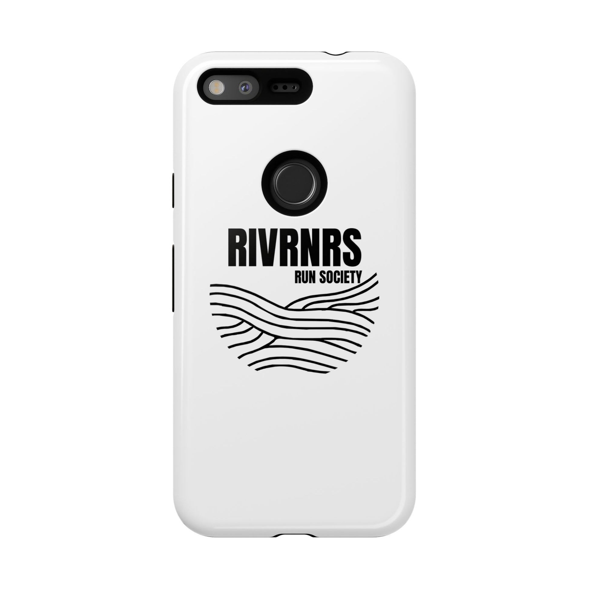 RIVRNR Run Society Phone Case, Tough Phone Cover, Run Enthusiast Gift, Adventure Accessory, Sporty Tech