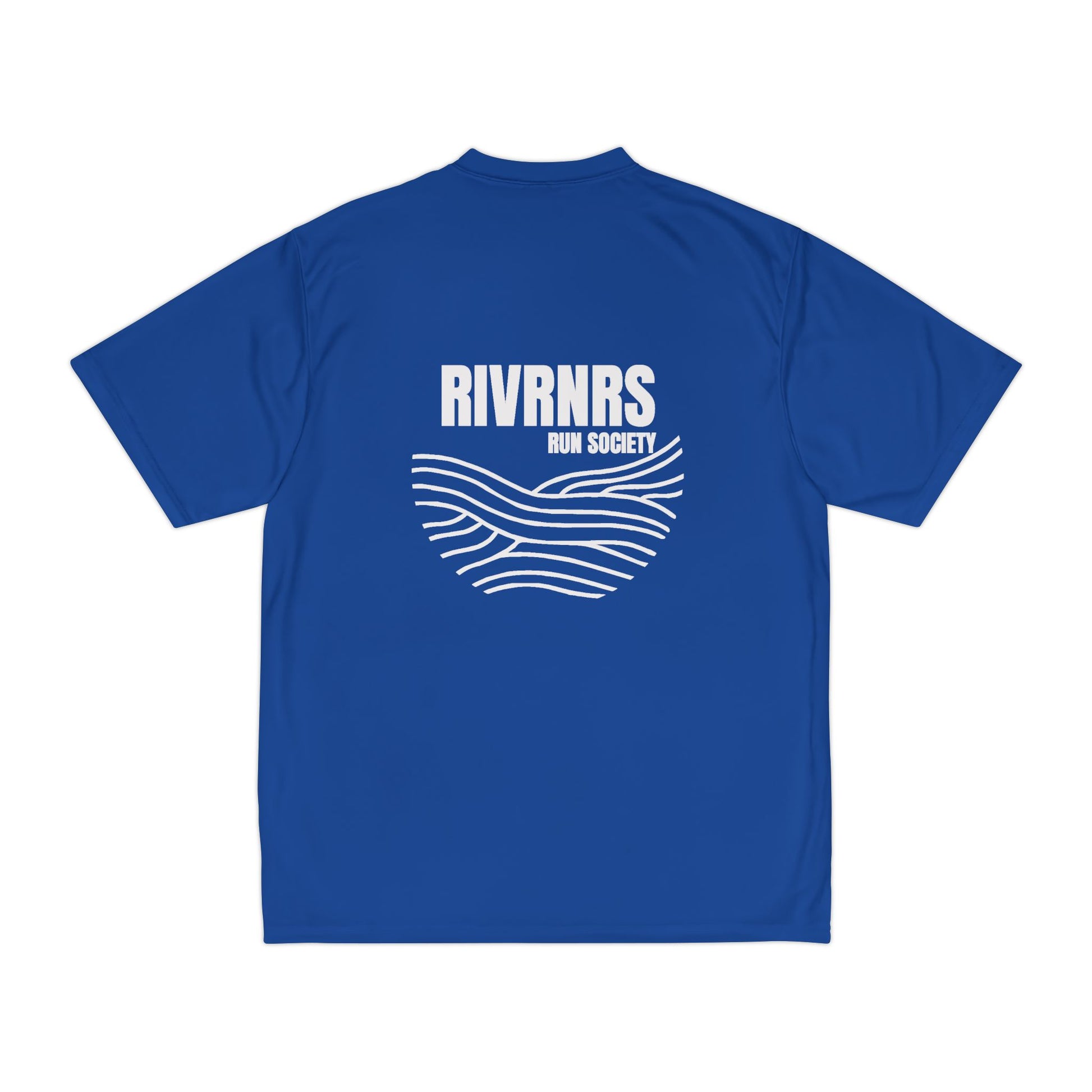 Men's Performance Running T-Shirt | RIVRNRs Run Society | Ideal for Athletes, Fitness Enthusiasts, Running Events, Gifts