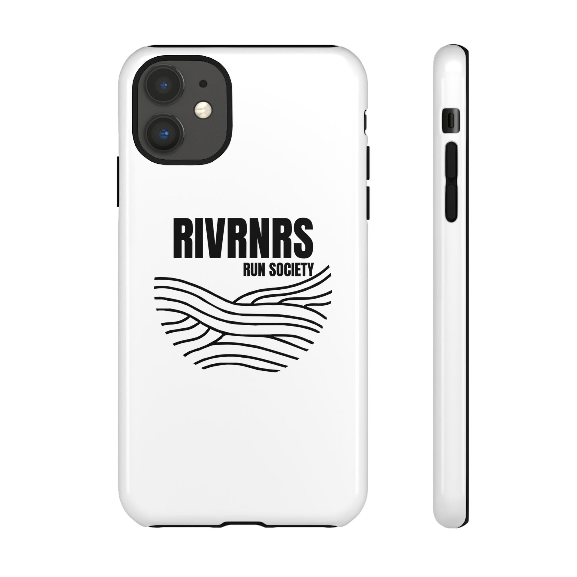 RIVRNR Run Society Phone Case, Tough Phone Cover, Run Enthusiast Gift, Adventure Accessory, Sporty Tech