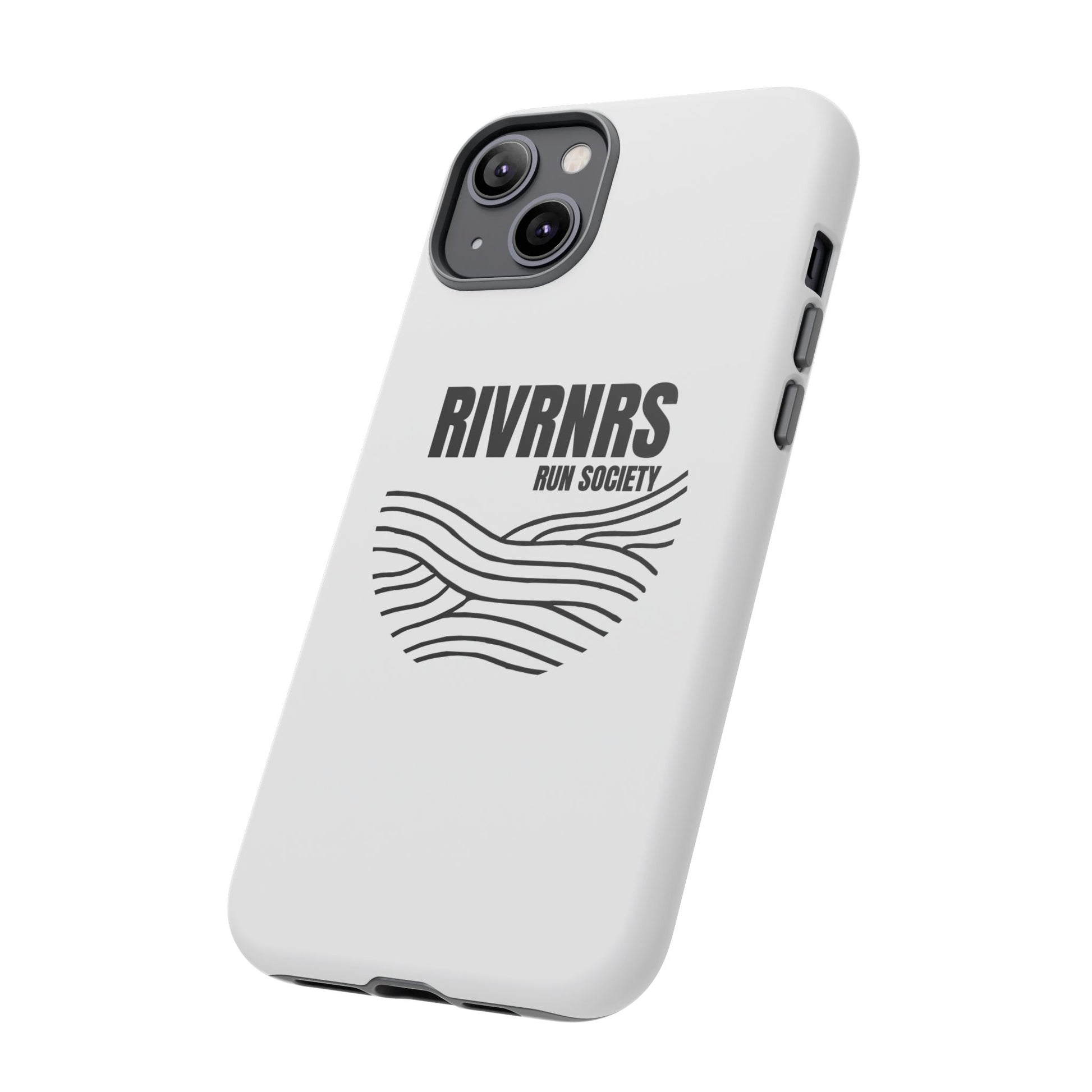 RIVRNR Run Society Phone Case, Tough Phone Cover, Run Enthusiast Gift, Adventure Accessory, Sporty Tech