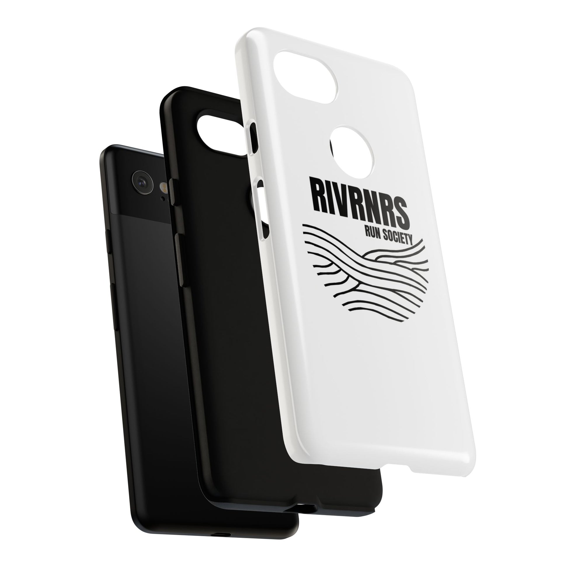RIVRNR Run Society Phone Case, Tough Phone Cover, Run Enthusiast Gift, Adventure Accessory, Sporty Tech