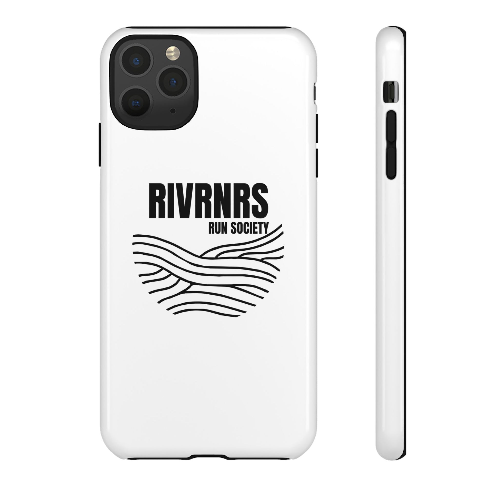 RIVRNR Run Society Phone Case, Tough Phone Cover, Run Enthusiast Gift, Adventure Accessory, Sporty Tech