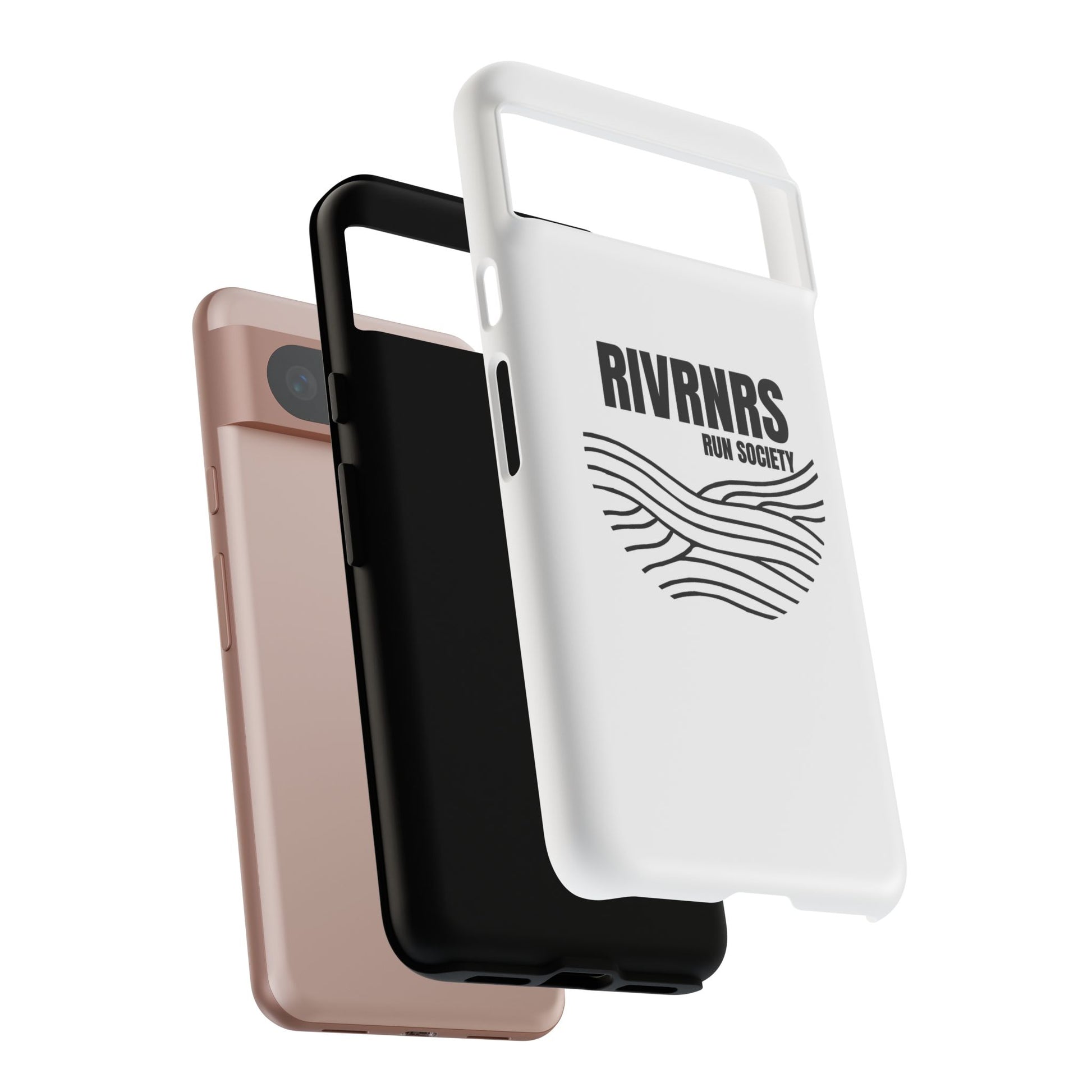 RIVRNR Run Society Phone Case, Tough Phone Cover, Run Enthusiast Gift, Adventure Accessory, Sporty Tech