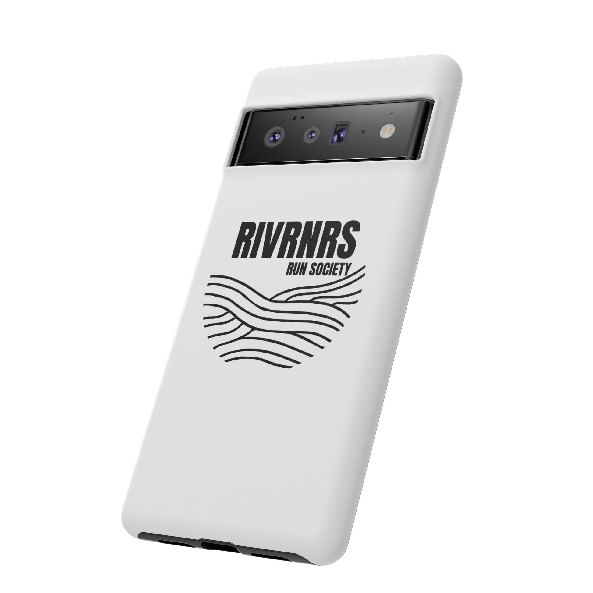 RIVRNR Run Society Phone Case, Tough Phone Cover, Run Enthusiast Gift, Adventure Accessory, Sporty Tech