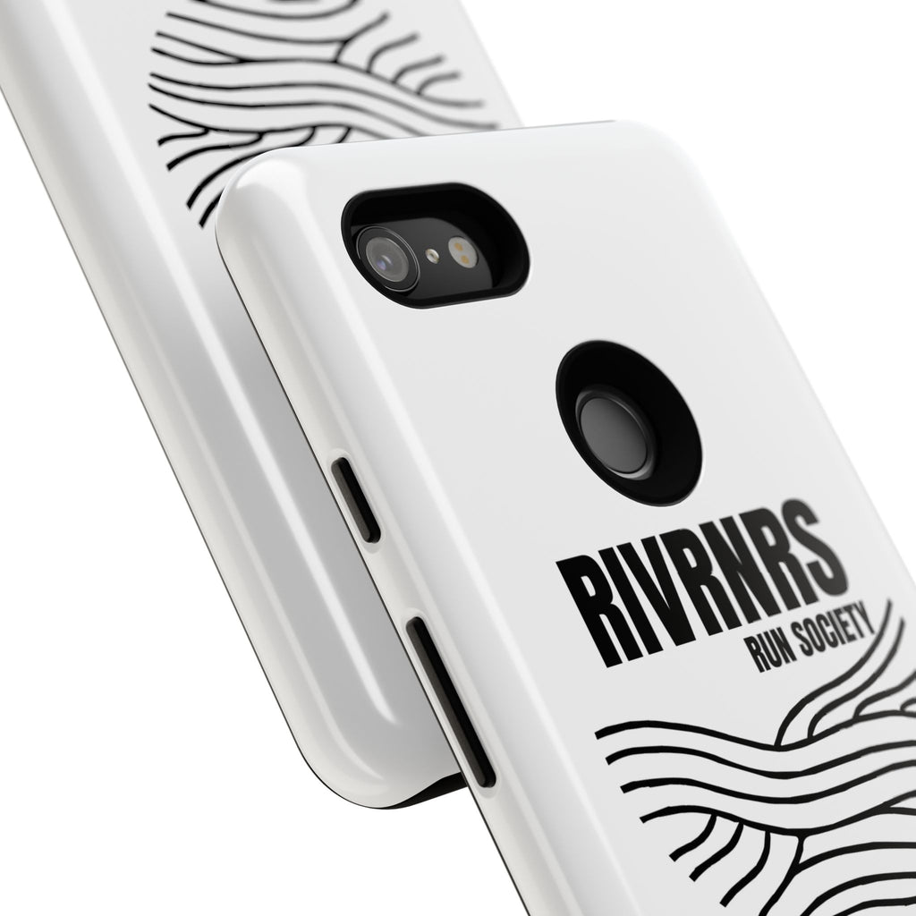 RIVRNR Run Society Phone Case, Tough Phone Cover, Run Enthusiast Gift, Adventure Accessory, Sporty Tech
