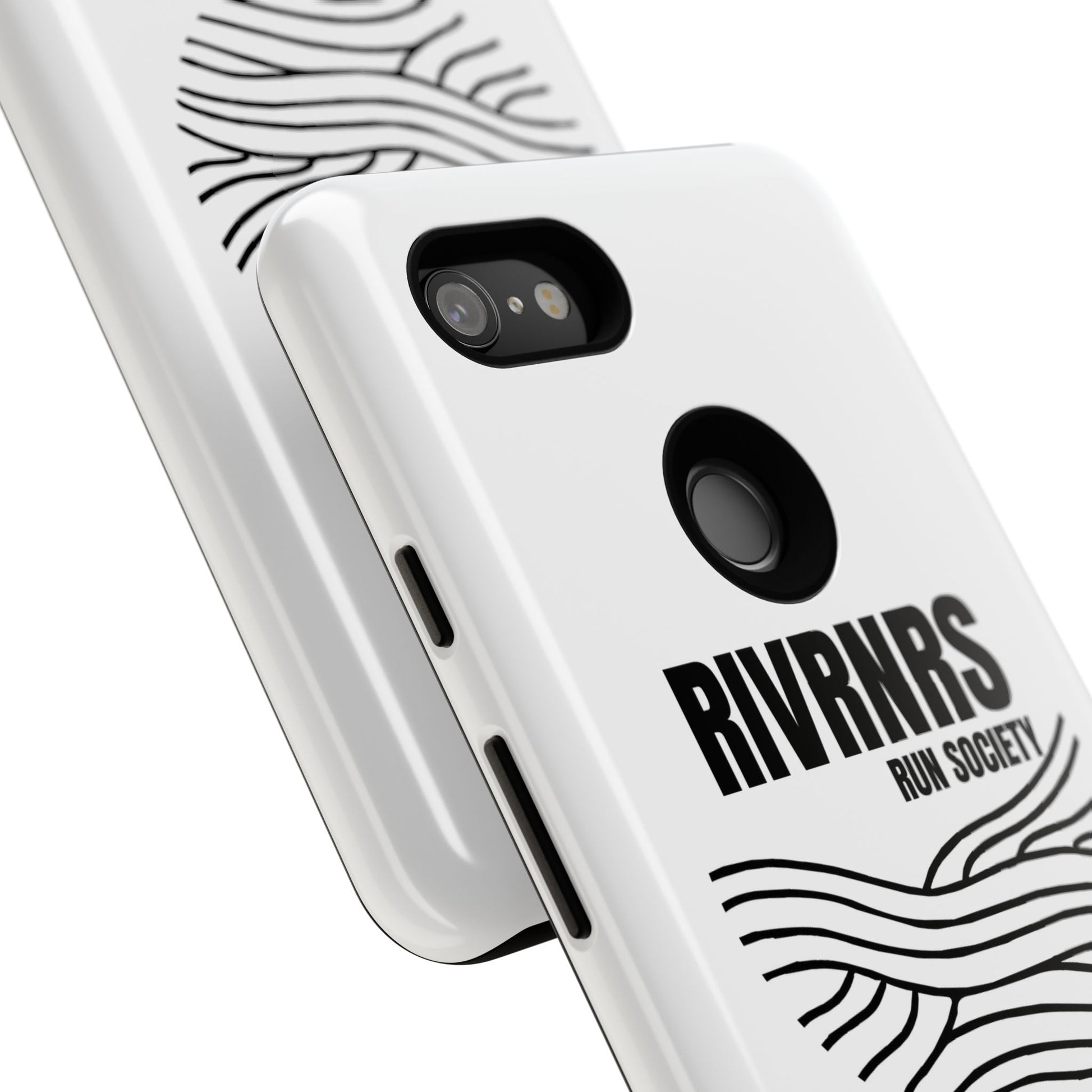 RIVRNR Run Society Phone Case, Tough Phone Cover, Run Enthusiast Gift, Adventure Accessory, Sporty Tech