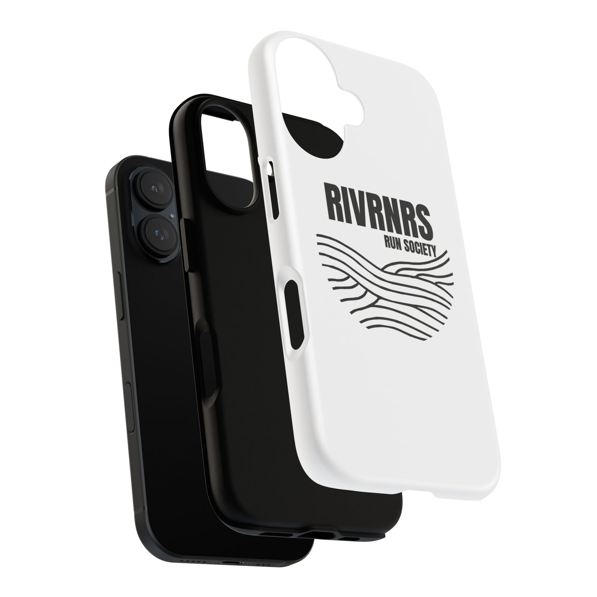 RIVRNR Run Society Phone Case, Tough Phone Cover, Run Enthusiast Gift, Adventure Accessory, Sporty Tech