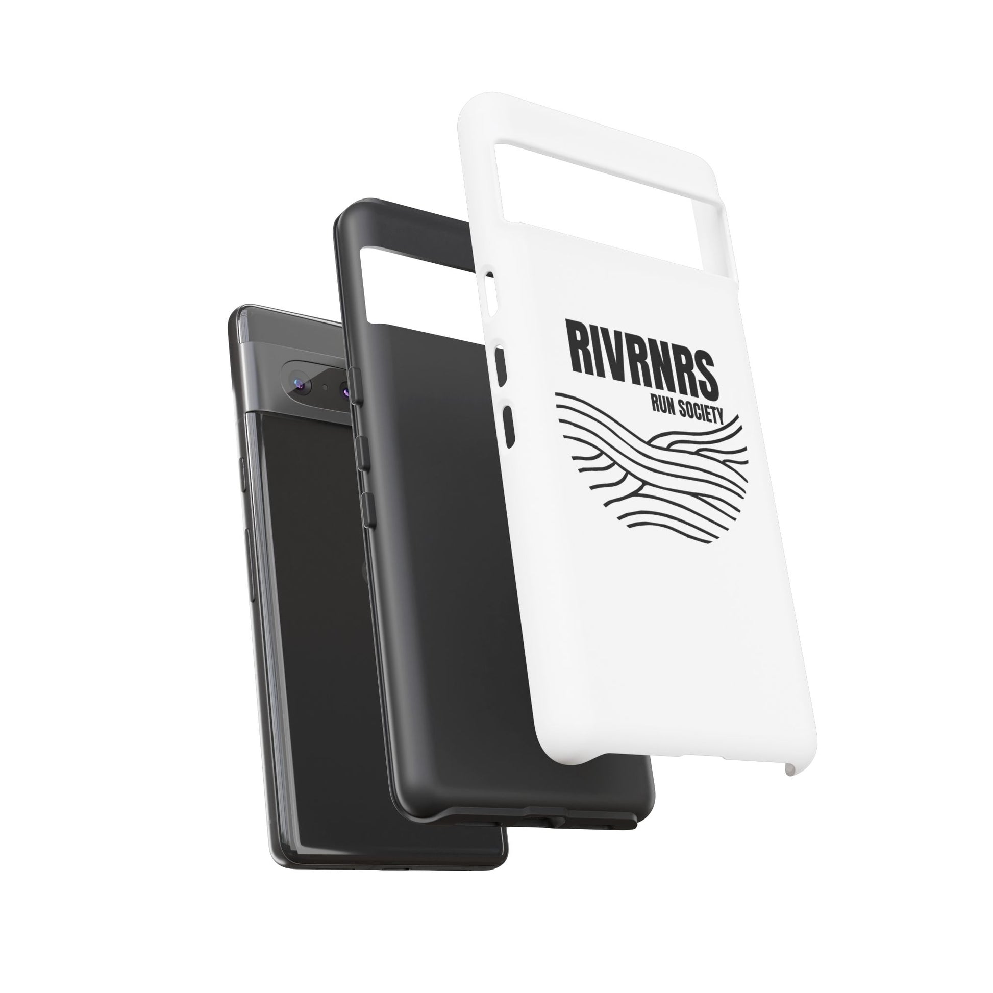 RIVRNR Run Society Phone Case, Tough Phone Cover, Run Enthusiast Gift, Adventure Accessory, Sporty Tech