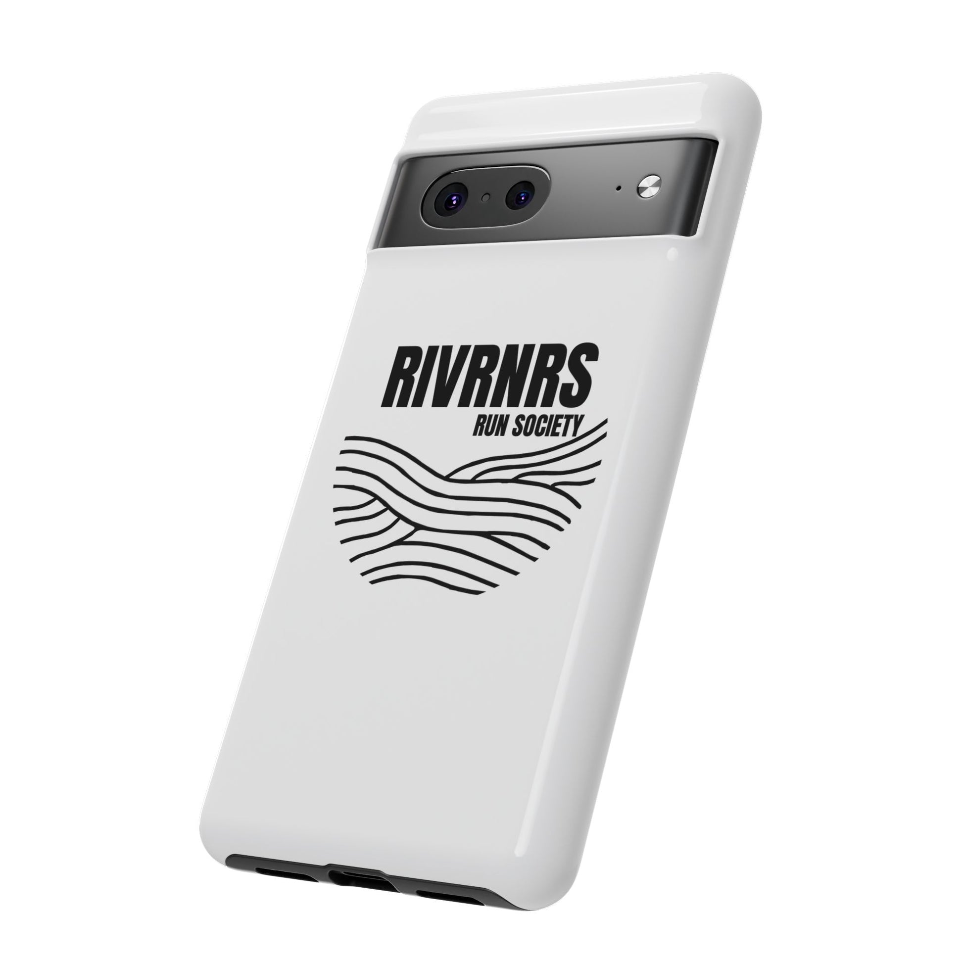 RIVRNR Run Society Phone Case, Tough Phone Cover, Run Enthusiast Gift, Adventure Accessory, Sporty Tech