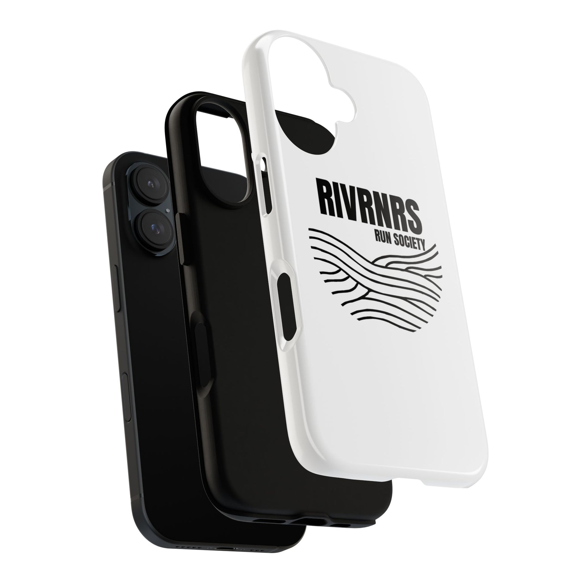 RIVRNR Run Society Phone Case, Tough Phone Cover, Run Enthusiast Gift, Adventure Accessory, Sporty Tech