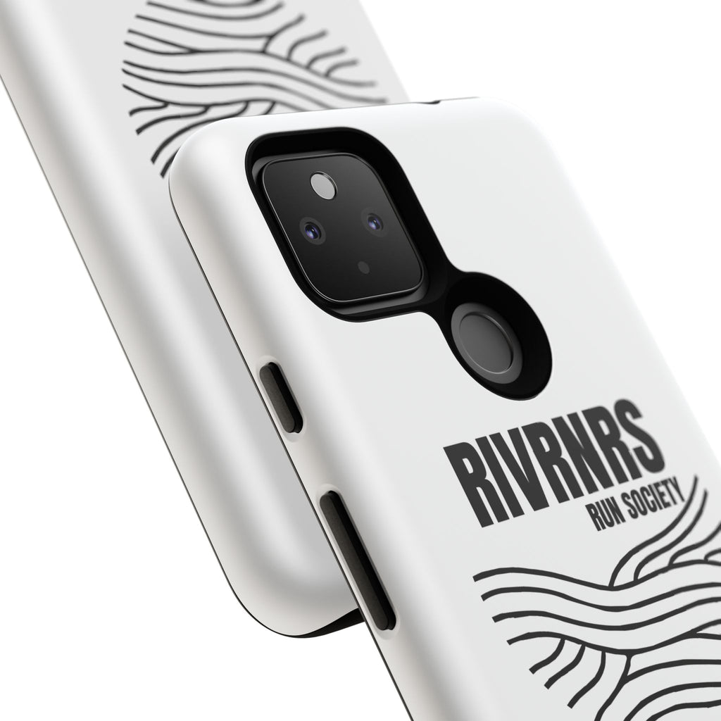 RIVRNR Run Society Phone Case, Tough Phone Cover, Run Enthusiast Gift, Adventure Accessory, Sporty Tech