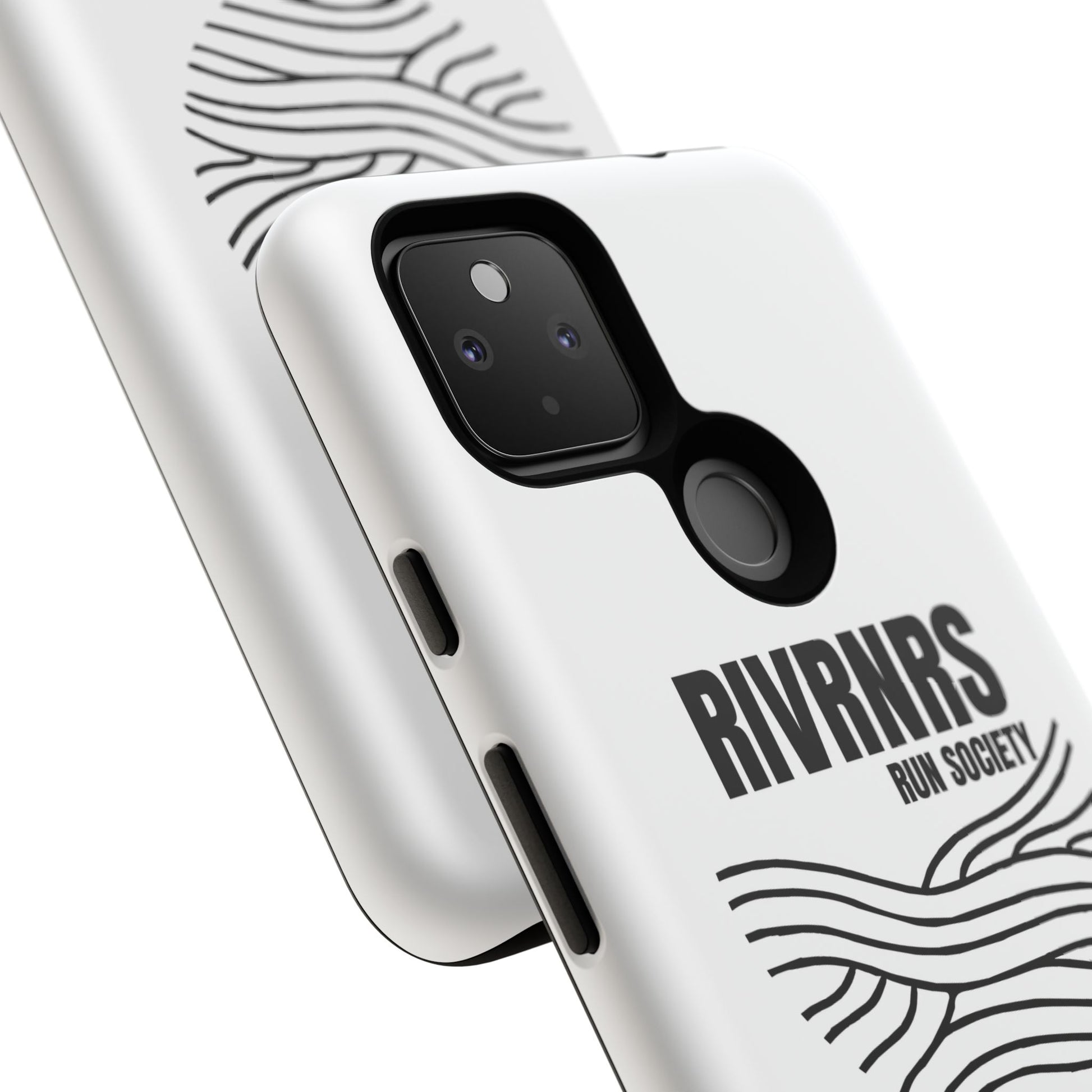 RIVRNR Run Society Phone Case, Tough Phone Cover, Run Enthusiast Gift, Adventure Accessory, Sporty Tech