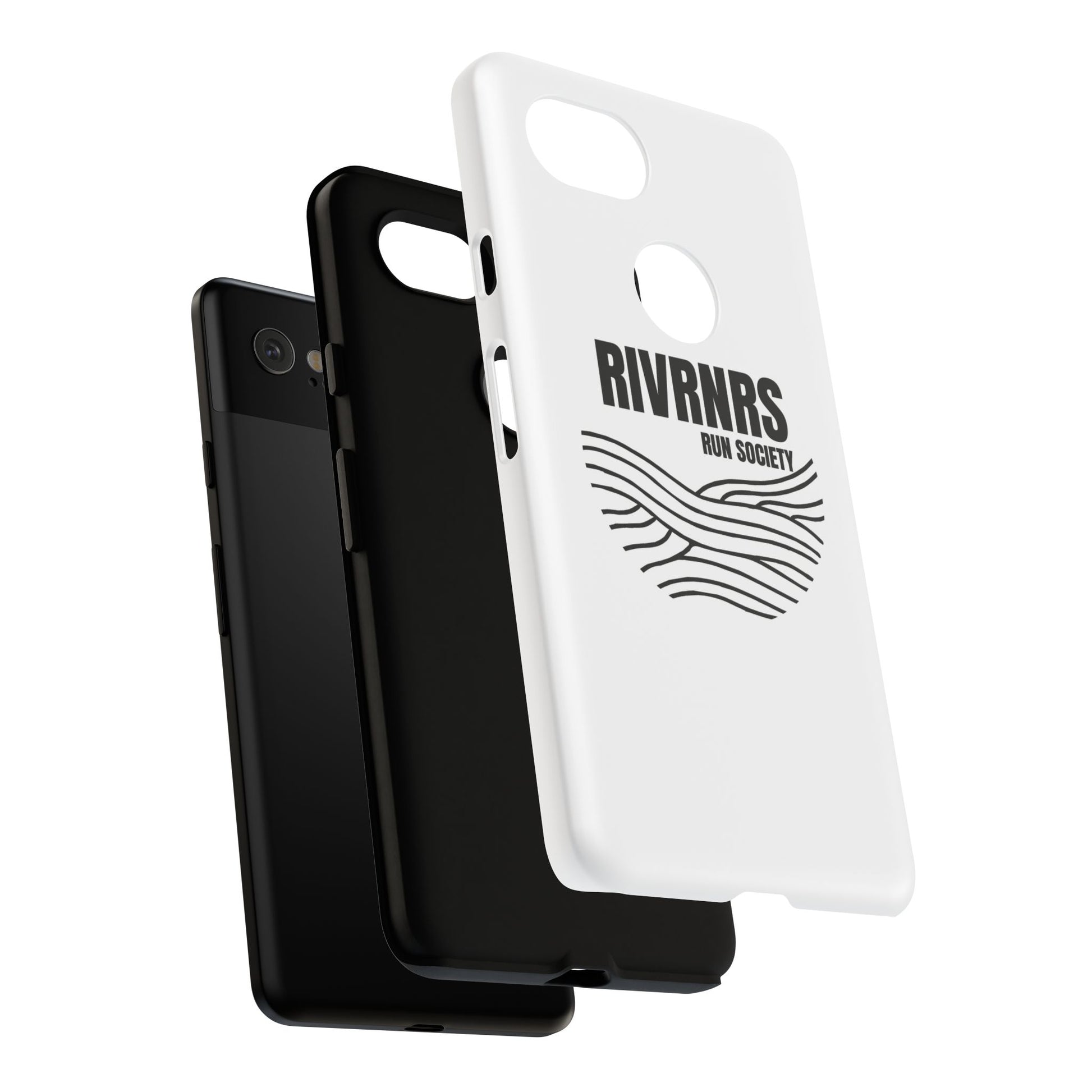 RIVRNR Run Society Phone Case, Tough Phone Cover, Run Enthusiast Gift, Adventure Accessory, Sporty Tech