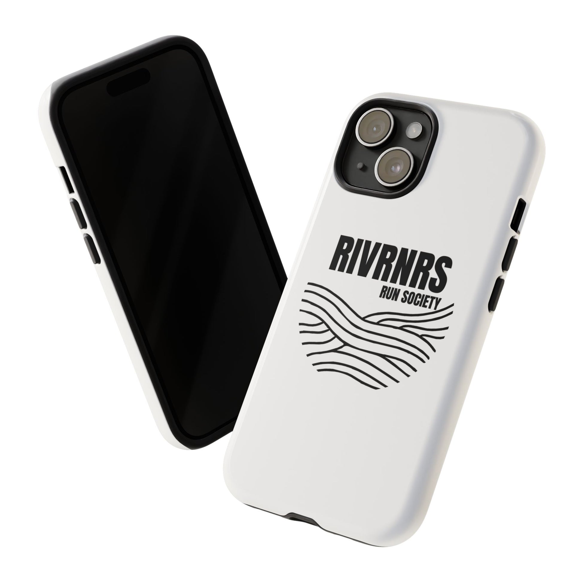 RIVRNR Run Society Phone Case, Tough Phone Cover, Run Enthusiast Gift, Adventure Accessory, Sporty Tech