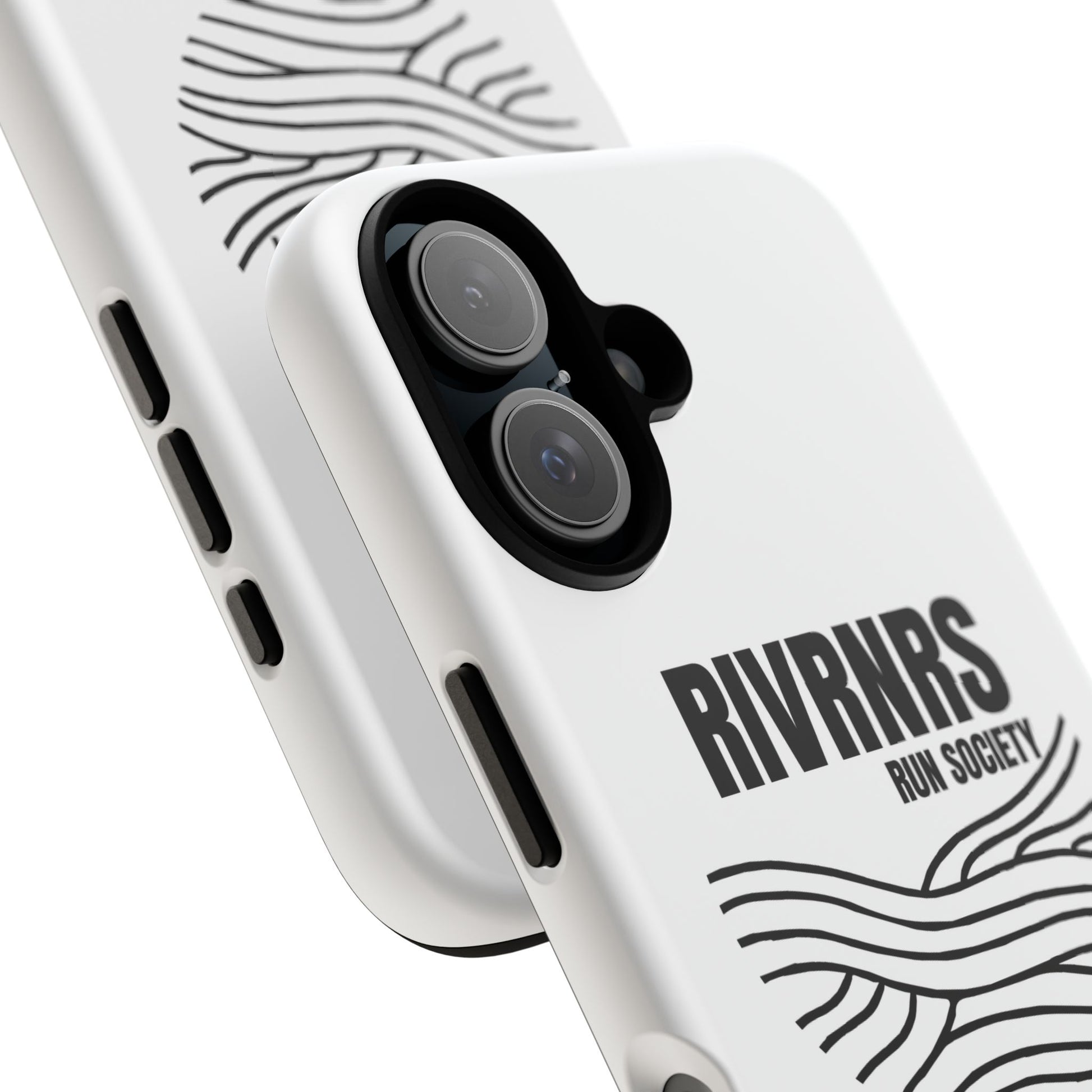 RIVRNR Run Society Phone Case, Tough Phone Cover, Run Enthusiast Gift, Adventure Accessory, Sporty Tech