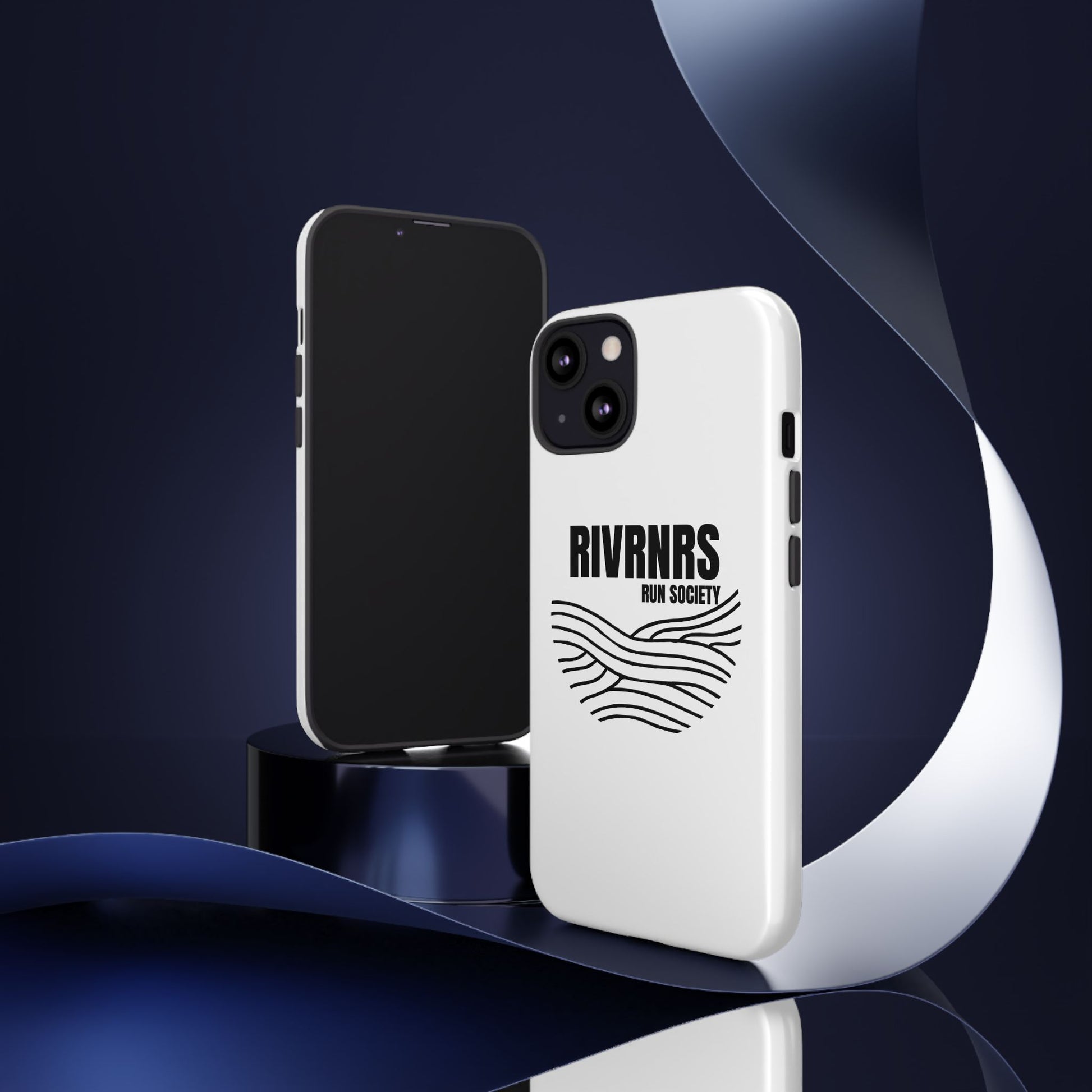 RIVRNR Run Society Phone Case, Tough Phone Cover, Run Enthusiast Gift, Adventure Accessory, Sporty Tech