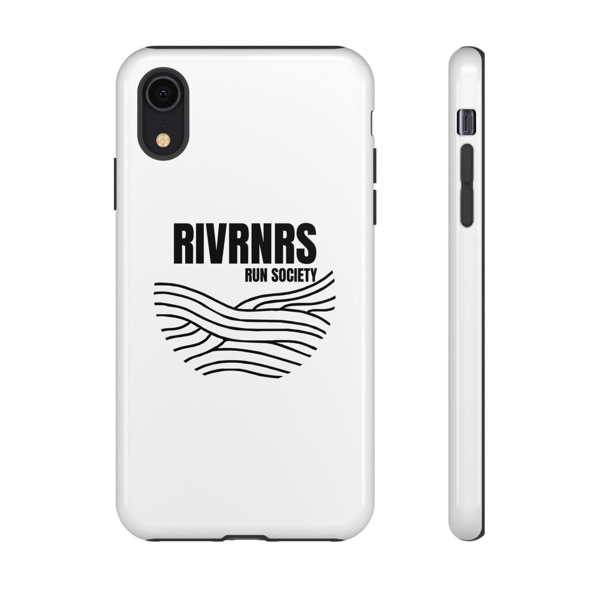 RIVRNR Run Society Phone Case, Tough Phone Cover, Run Enthusiast Gift, Adventure Accessory, Sporty Tech