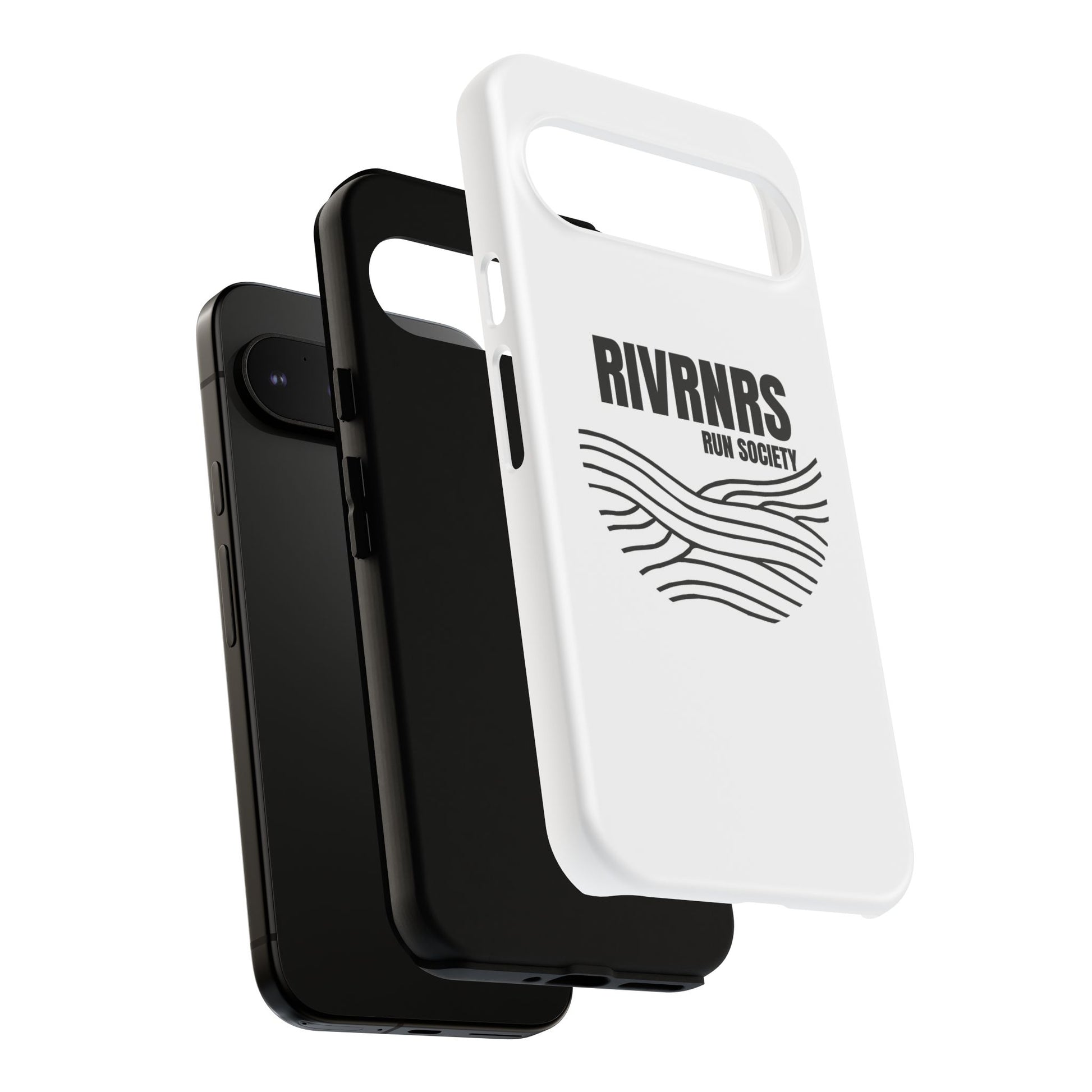 RIVRNR Run Society Phone Case, Tough Phone Cover, Run Enthusiast Gift, Adventure Accessory, Sporty Tech