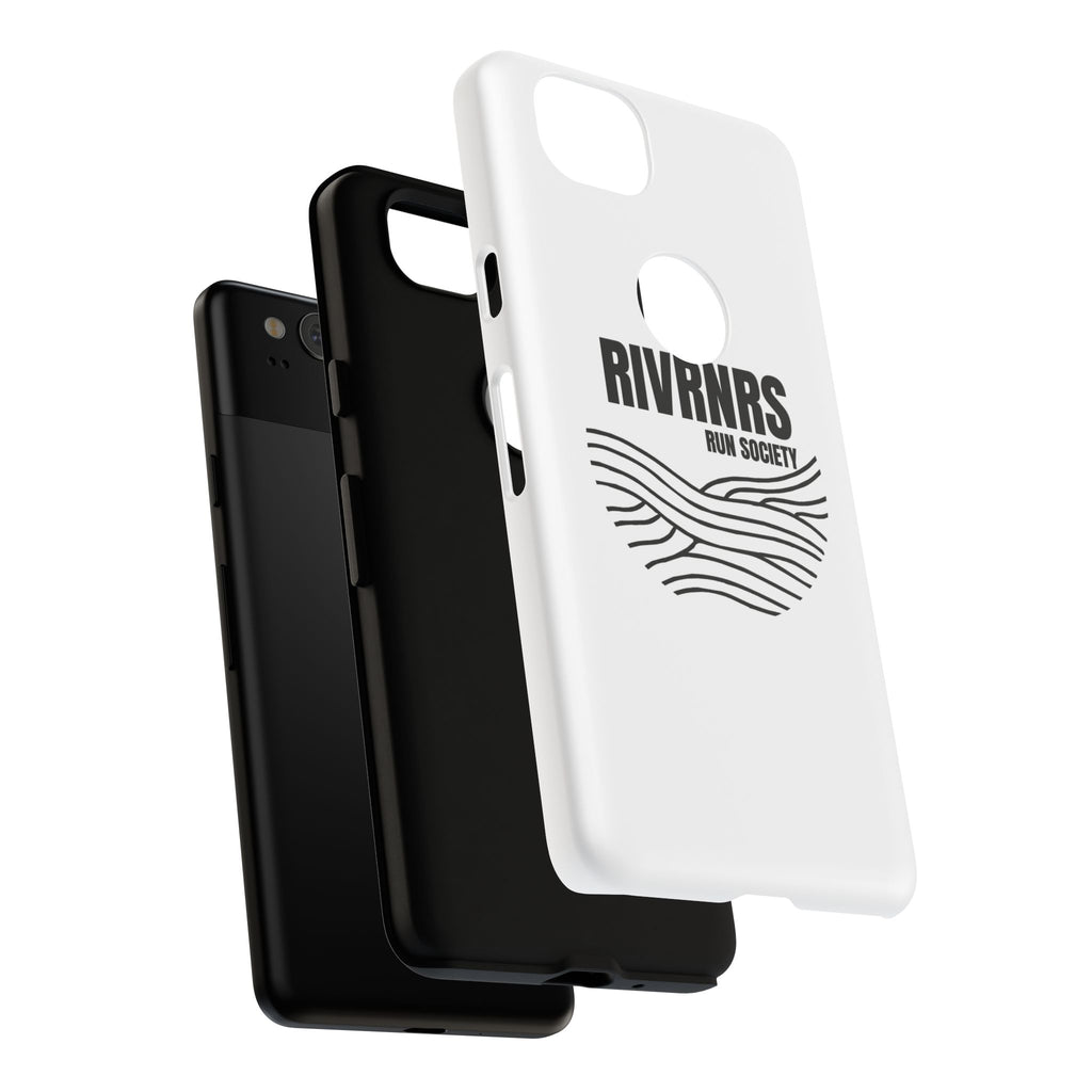 RIVRNR Run Society Phone Case, Tough Phone Cover, Run Enthusiast Gift, Adventure Accessory, Sporty Tech