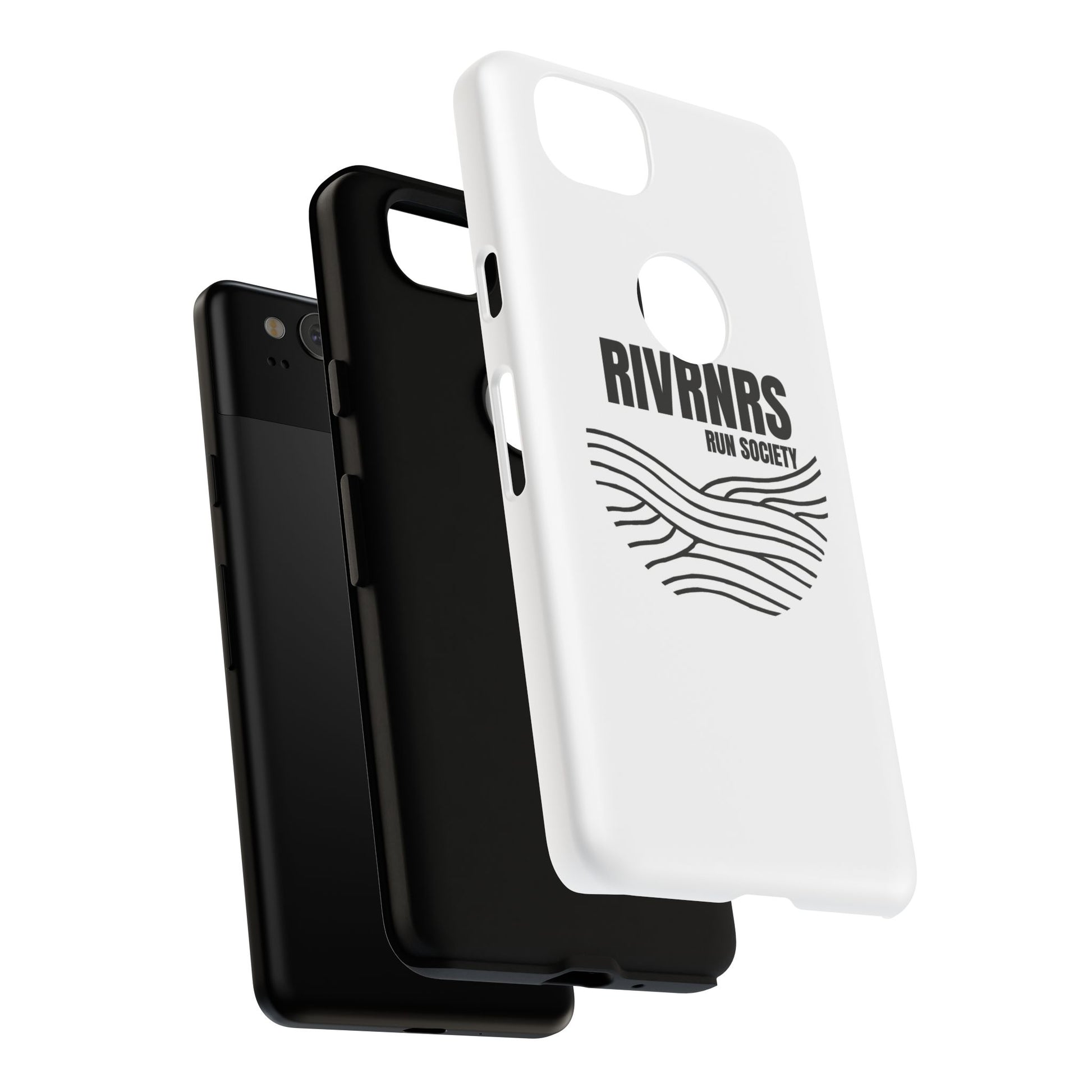 RIVRNR Run Society Phone Case, Tough Phone Cover, Run Enthusiast Gift, Adventure Accessory, Sporty Tech