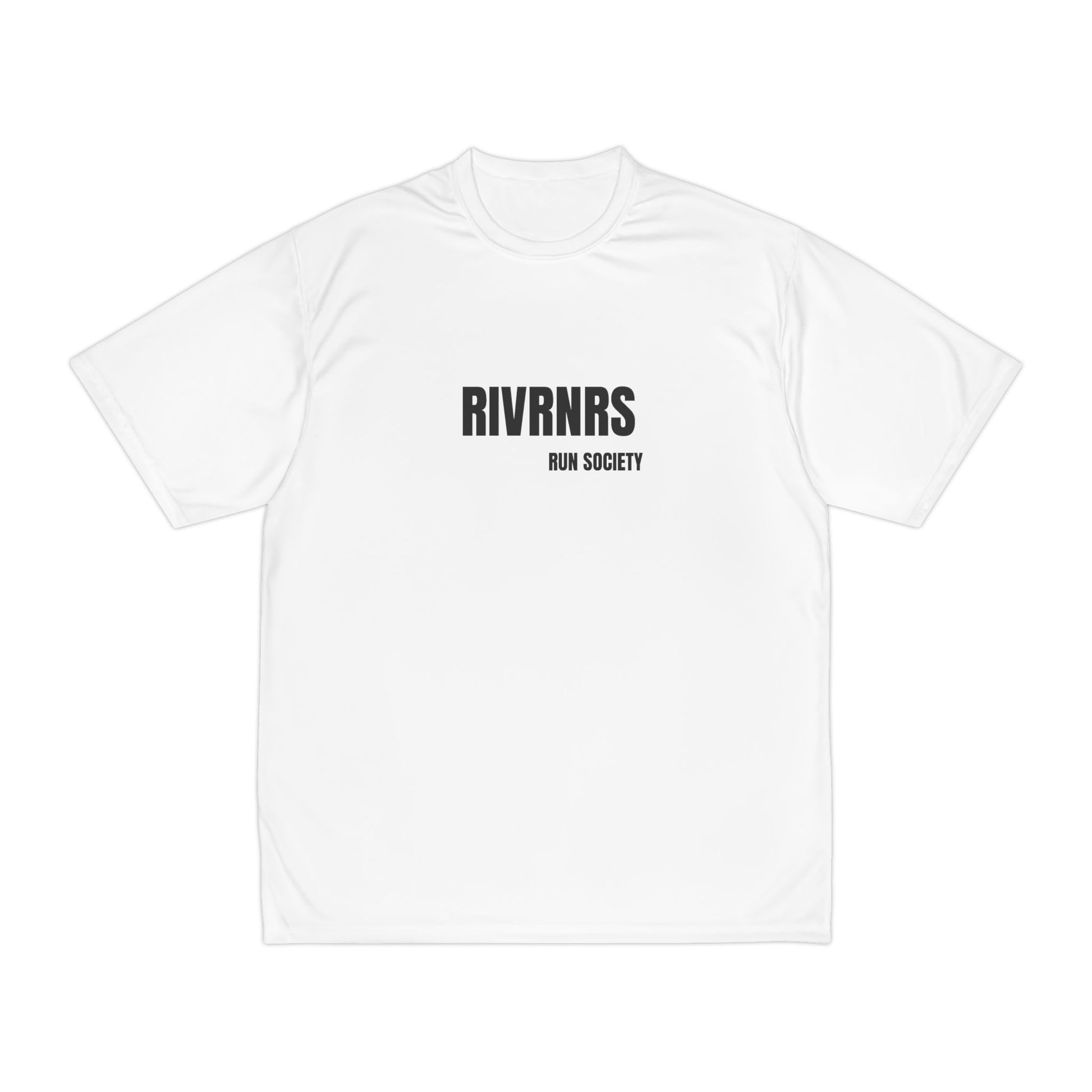 Men's Performance Running T-Shirt | RIVRNRs Run Society | Ideal for Athletes, Fitness Enthusiasts, Running Events, Gifts