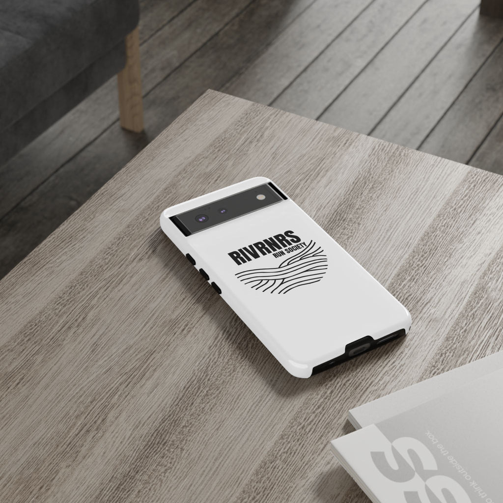 RIVRNR Run Society Phone Case, Tough Phone Cover, Run Enthusiast Gift, Adventure Accessory, Sporty Tech