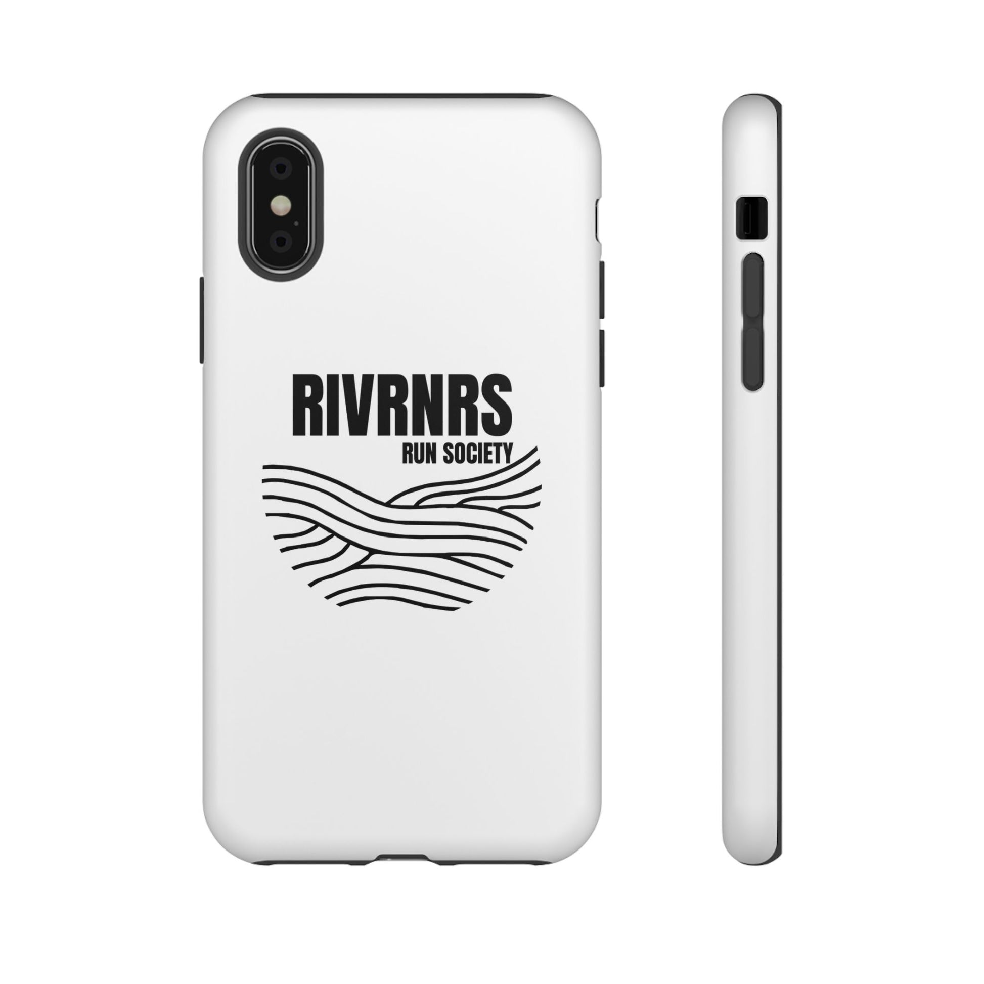 RIVRNR Run Society Phone Case, Tough Phone Cover, Run Enthusiast Gift, Adventure Accessory, Sporty Tech
