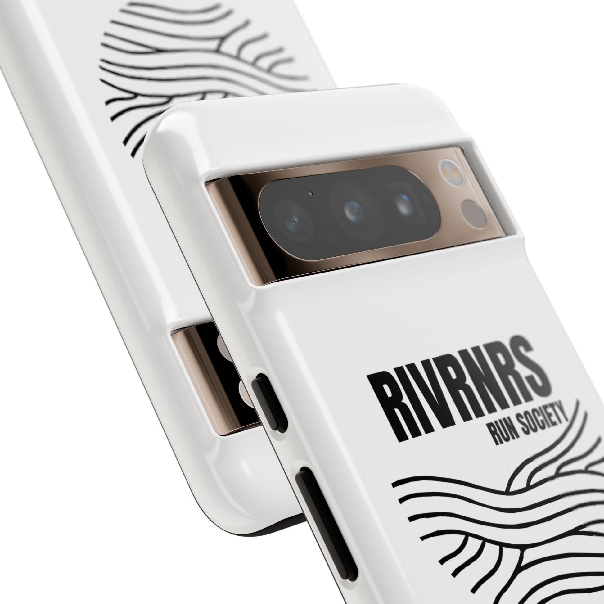 RIVRNR Run Society Phone Case, Tough Phone Cover, Run Enthusiast Gift, Adventure Accessory, Sporty Tech