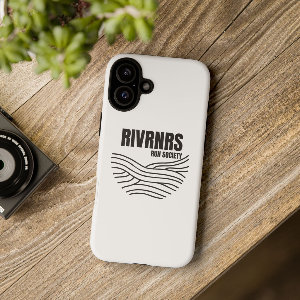 RIVRNR Run Society Phone Case, Tough Phone Cover, Run Enthusiast Gift, Adventure Accessory, Sporty Tech
