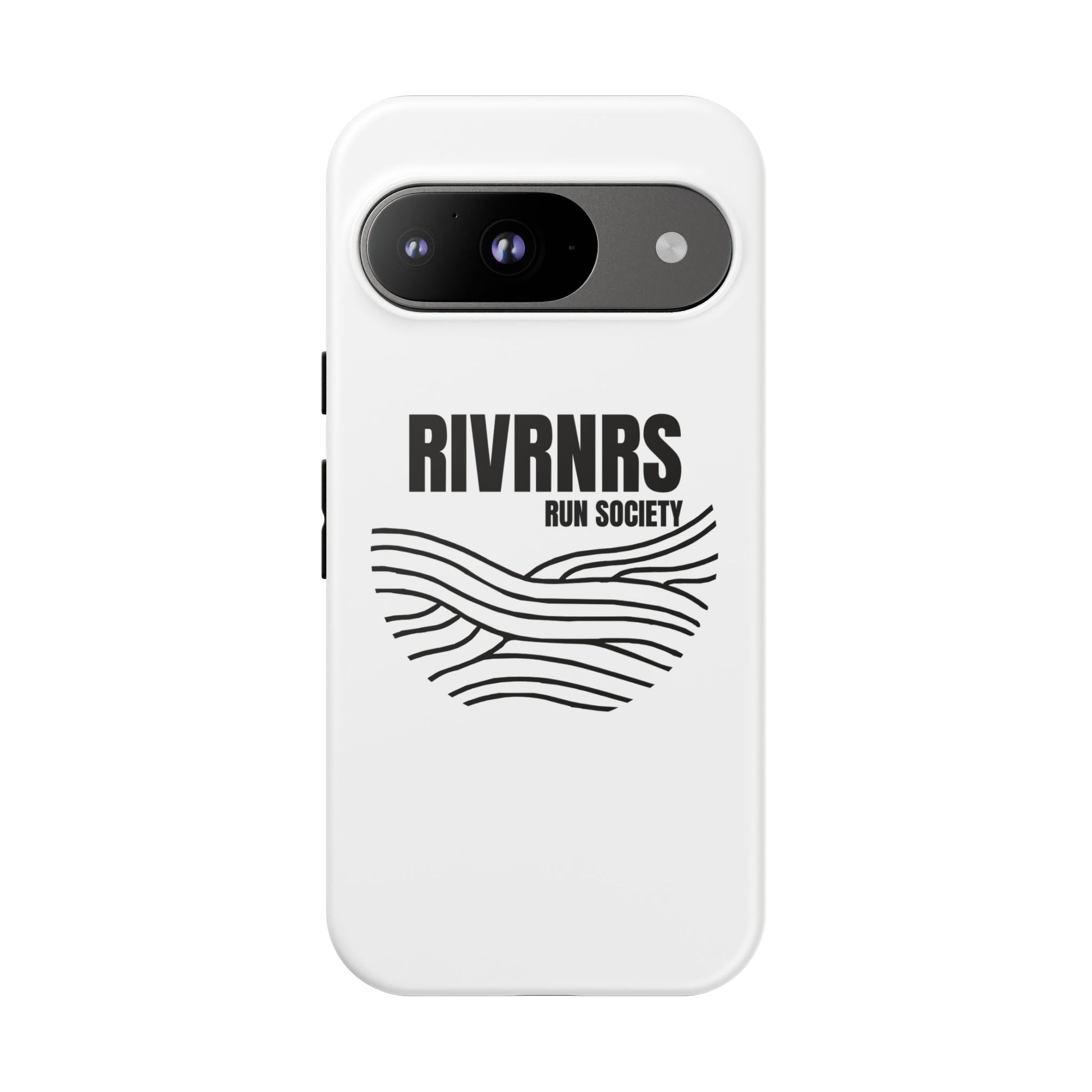RIVRNR Run Society Phone Case, Tough Phone Cover, Run Enthusiast Gift, Adventure Accessory, Sporty Tech