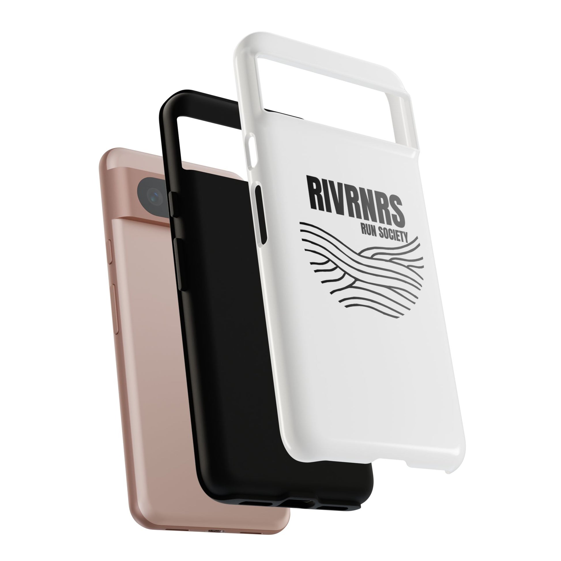 RIVRNR Run Society Phone Case, Tough Phone Cover, Run Enthusiast Gift, Adventure Accessory, Sporty Tech