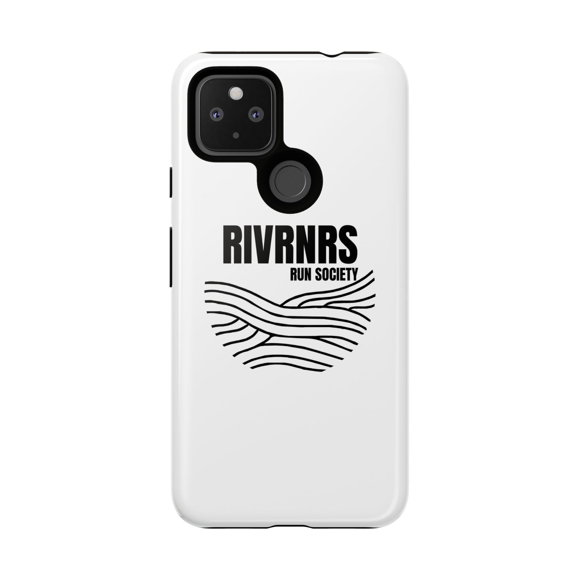 RIVRNR Run Society Phone Case, Tough Phone Cover, Run Enthusiast Gift, Adventure Accessory, Sporty Tech