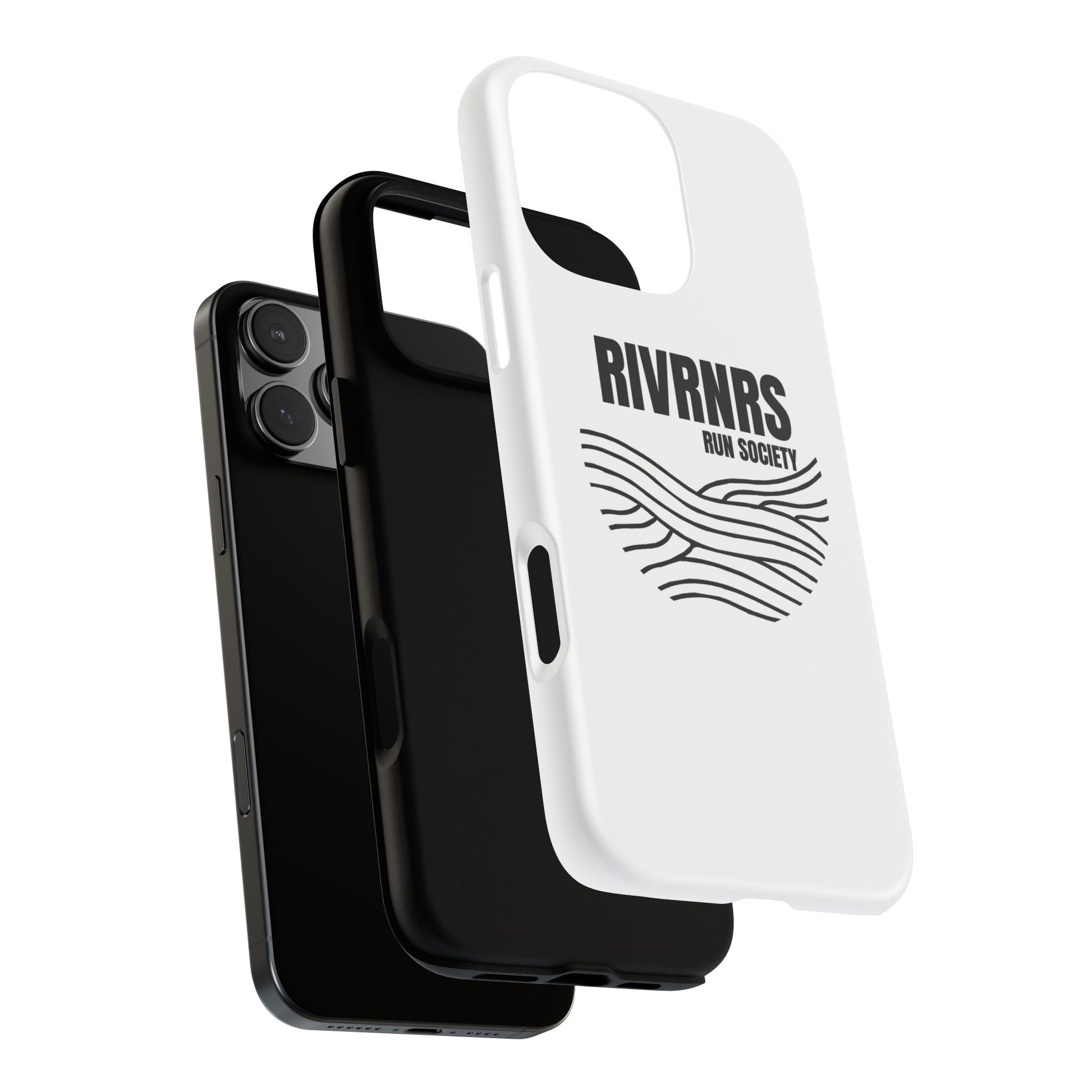 RIVRNR Run Society Phone Case, Tough Phone Cover, Run Enthusiast Gift, Adventure Accessory, Sporty Tech