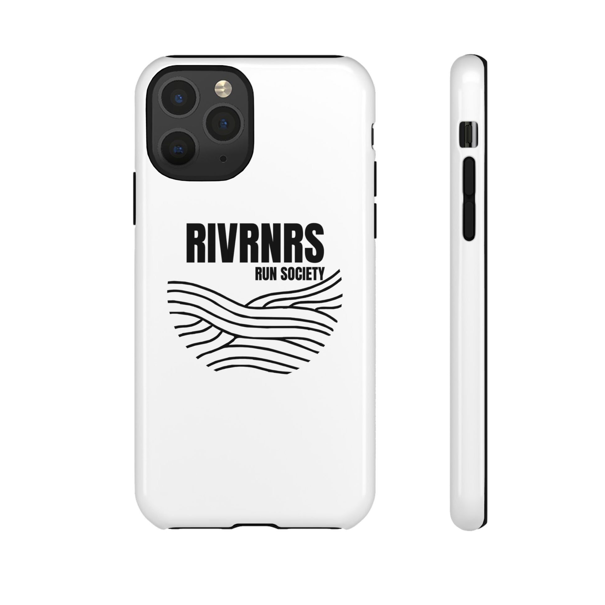 RIVRNR Run Society Phone Case, Tough Phone Cover, Run Enthusiast Gift, Adventure Accessory, Sporty Tech