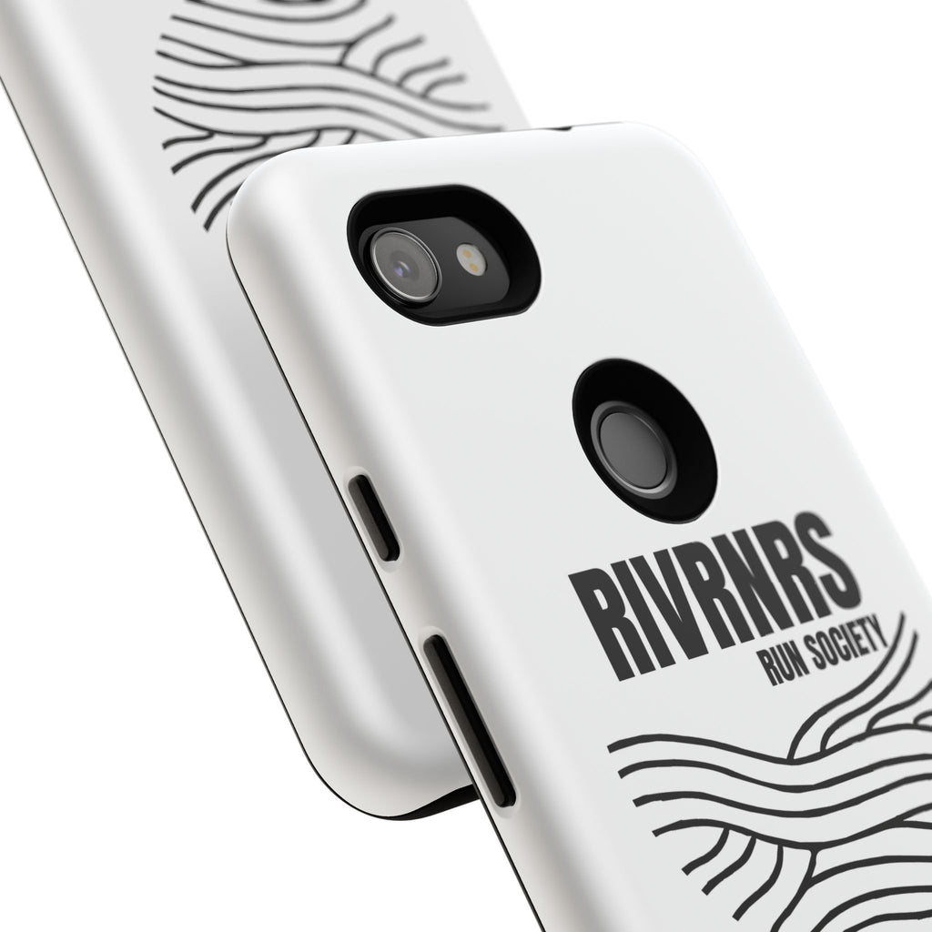 RIVRNR Run Society Phone Case, Tough Phone Cover, Run Enthusiast Gift, Adventure Accessory, Sporty Tech