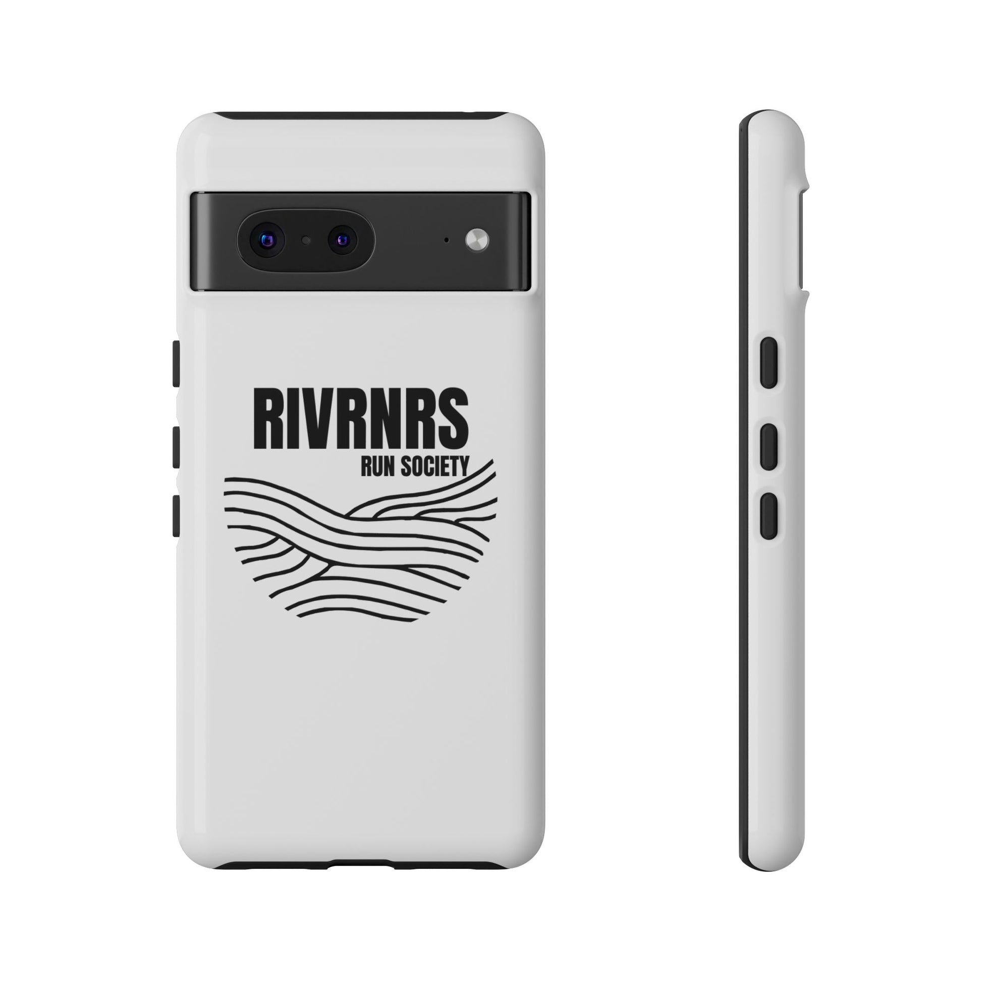 RIVRNR Run Society Phone Case, Tough Phone Cover, Run Enthusiast Gift, Adventure Accessory, Sporty Tech