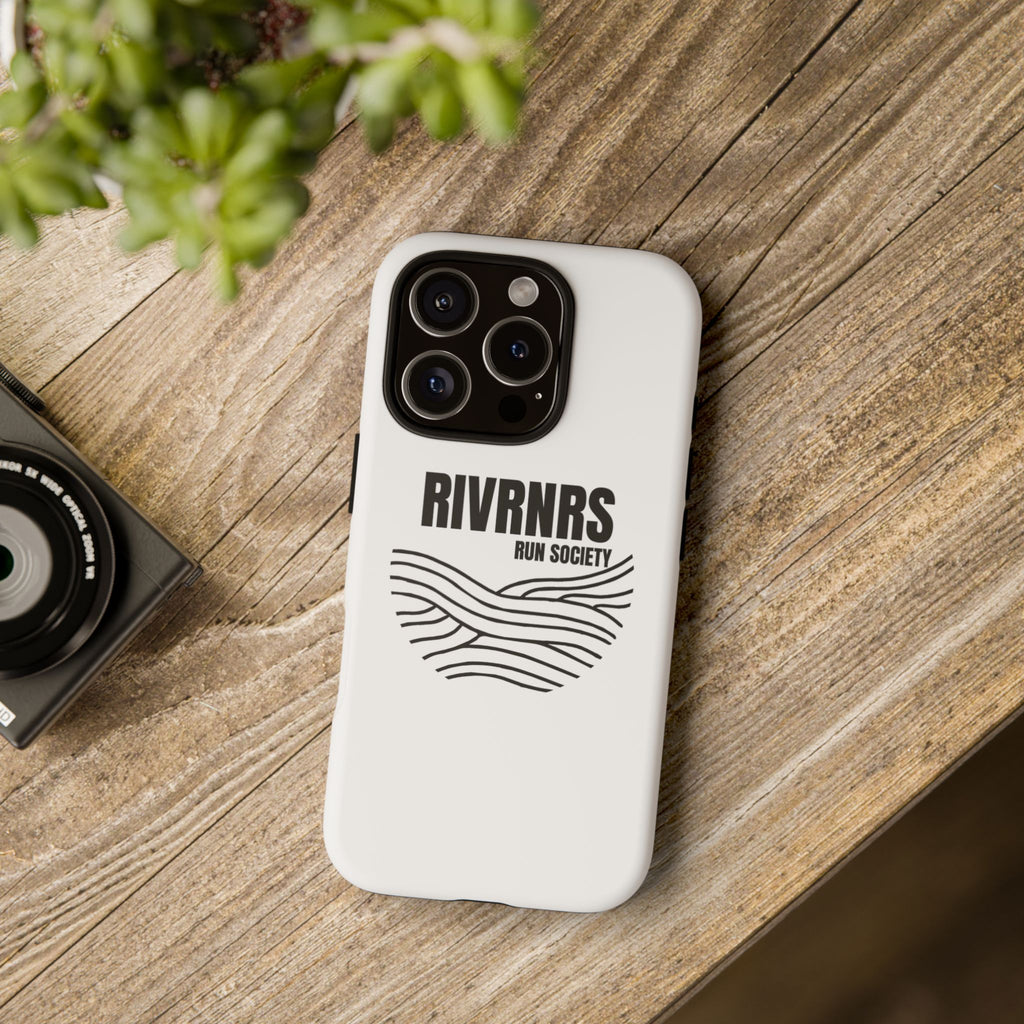 RIVRNR Run Society Phone Case, Tough Phone Cover, Run Enthusiast Gift, Adventure Accessory, Sporty Tech
