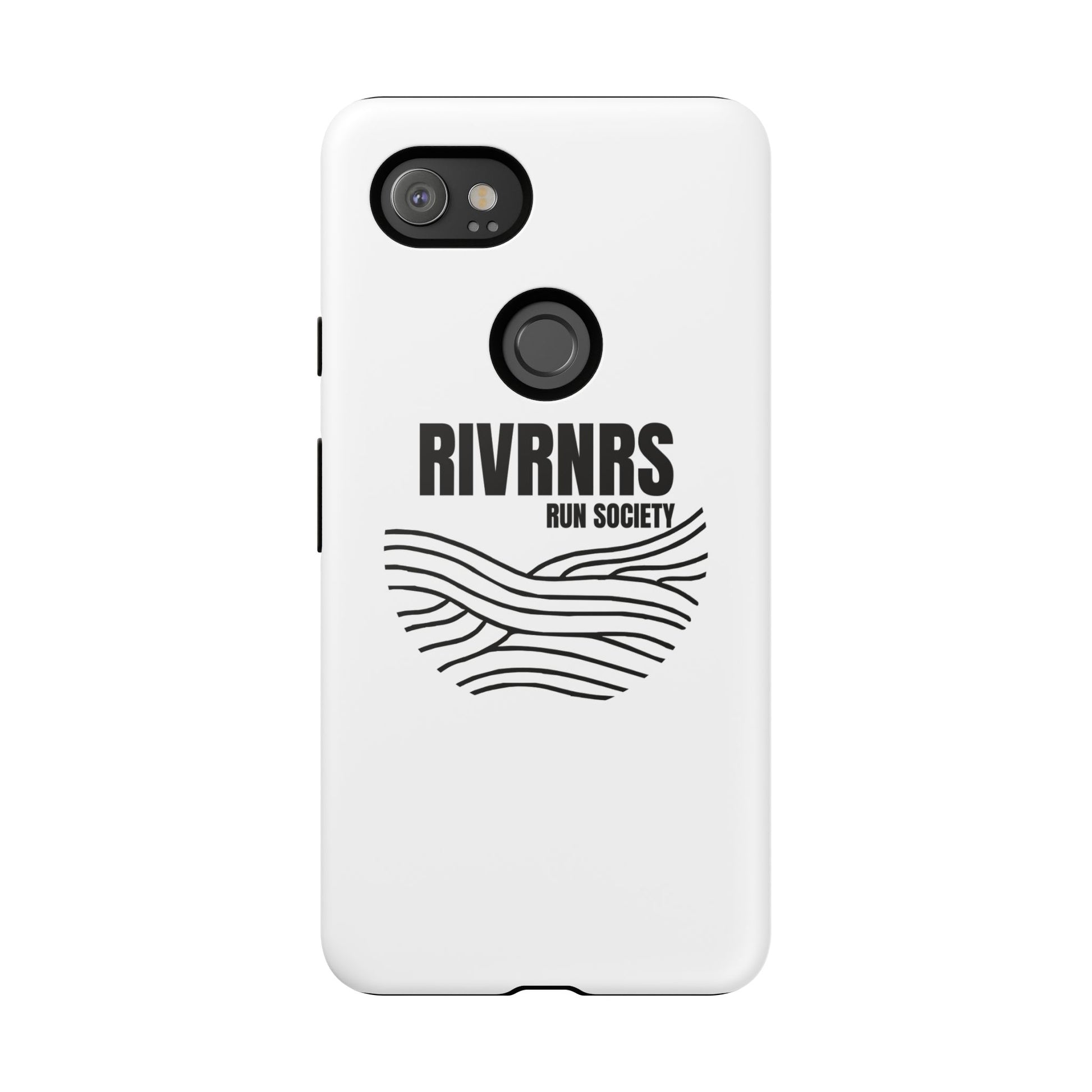RIVRNR Run Society Phone Case, Tough Phone Cover, Run Enthusiast Gift, Adventure Accessory, Sporty Tech