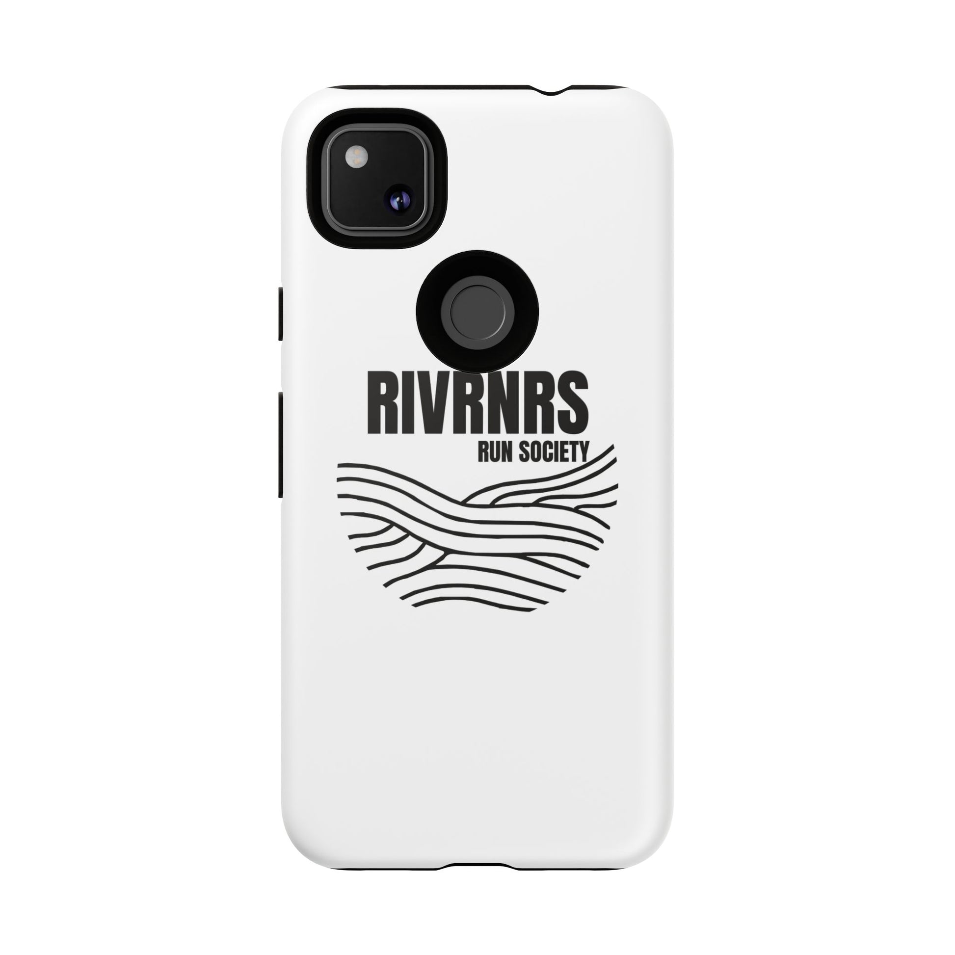RIVRNR Run Society Phone Case, Tough Phone Cover, Run Enthusiast Gift, Adventure Accessory, Sporty Tech
