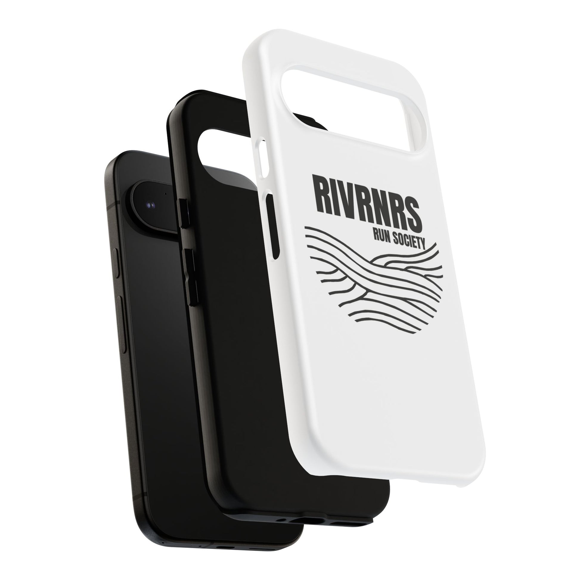 RIVRNR Run Society Phone Case, Tough Phone Cover, Run Enthusiast Gift, Adventure Accessory, Sporty Tech