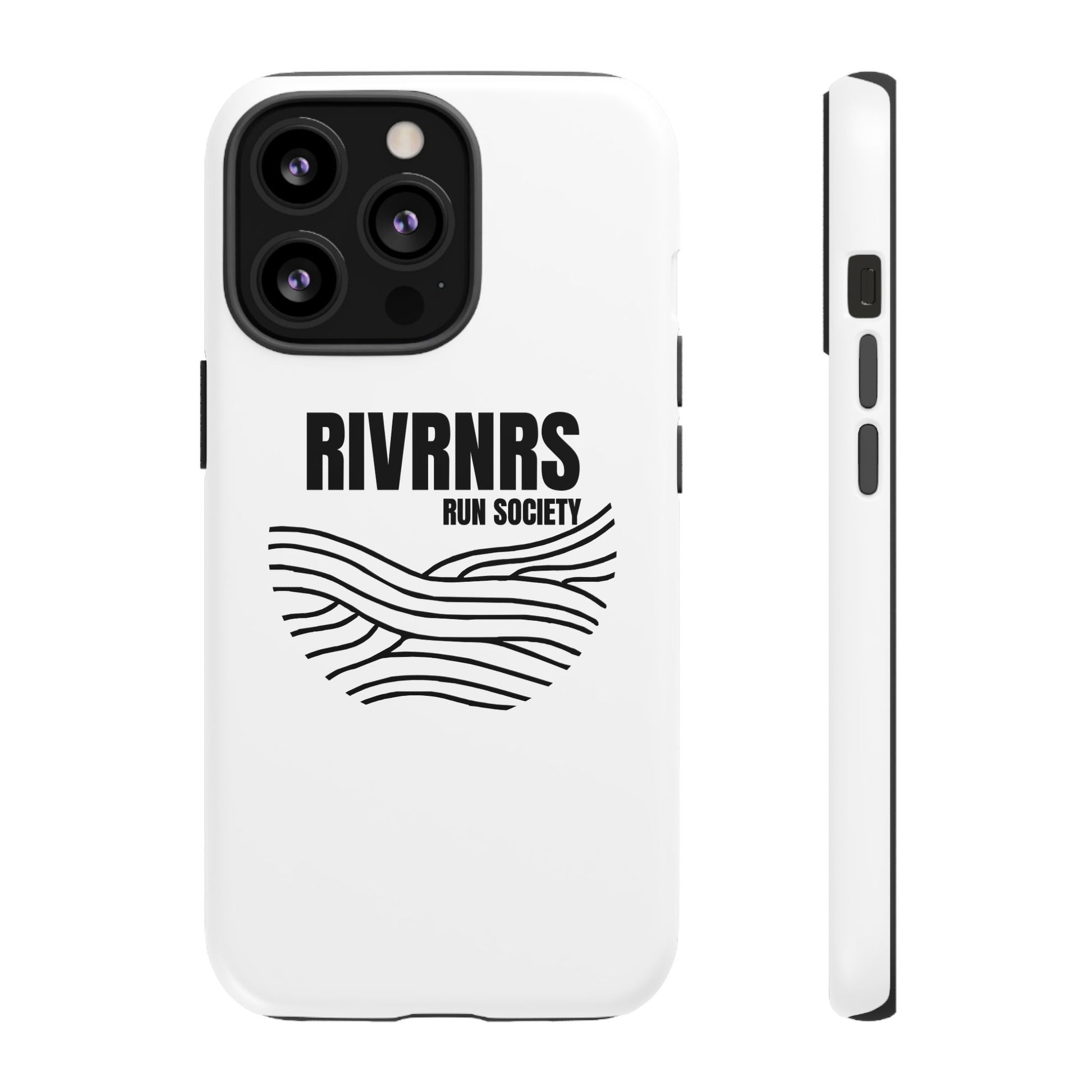 RIVRNR Run Society Phone Case, Tough Phone Cover, Run Enthusiast Gift, Adventure Accessory, Sporty Tech