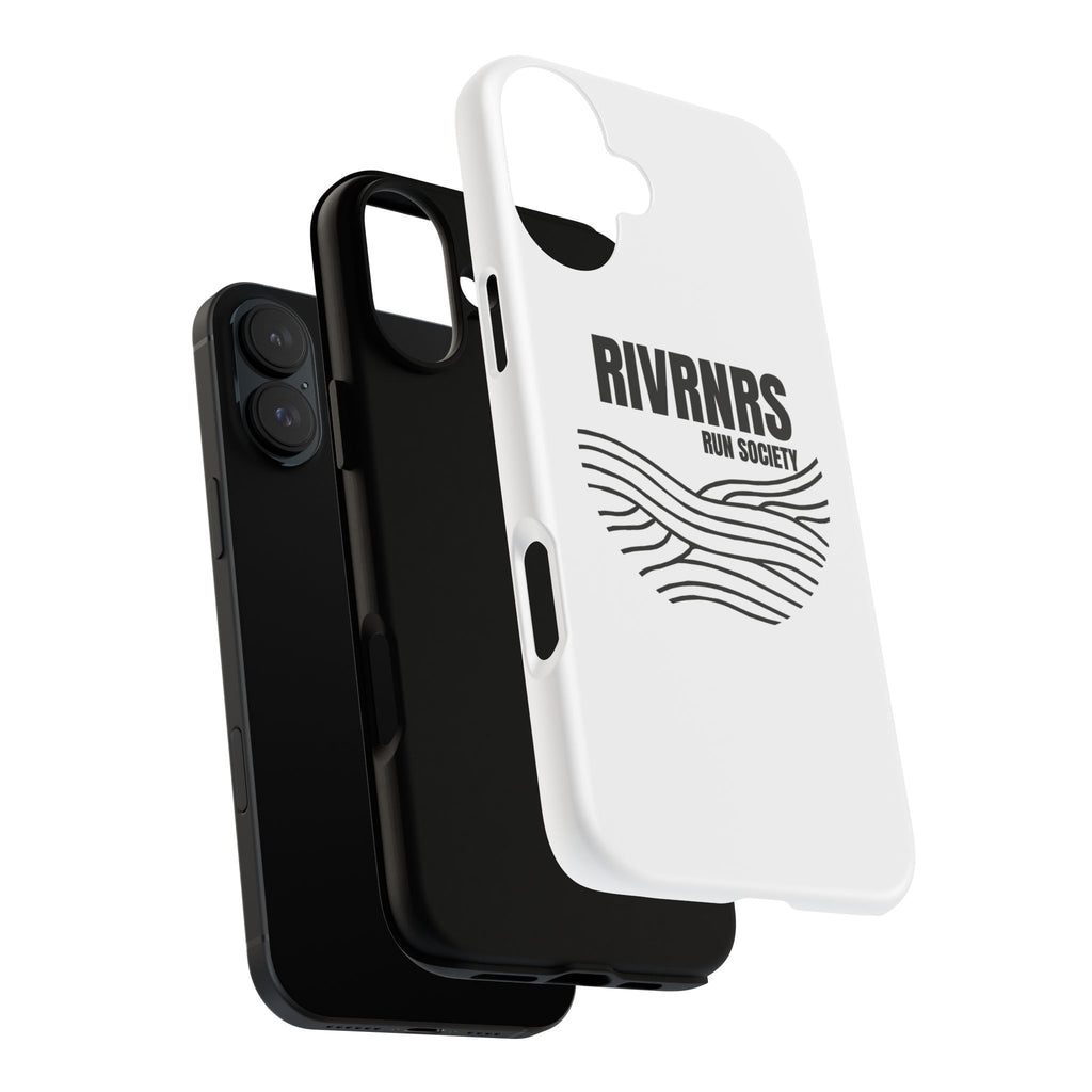 RIVRNR Run Society Phone Case, Tough Phone Cover, Run Enthusiast Gift, Adventure Accessory, Sporty Tech