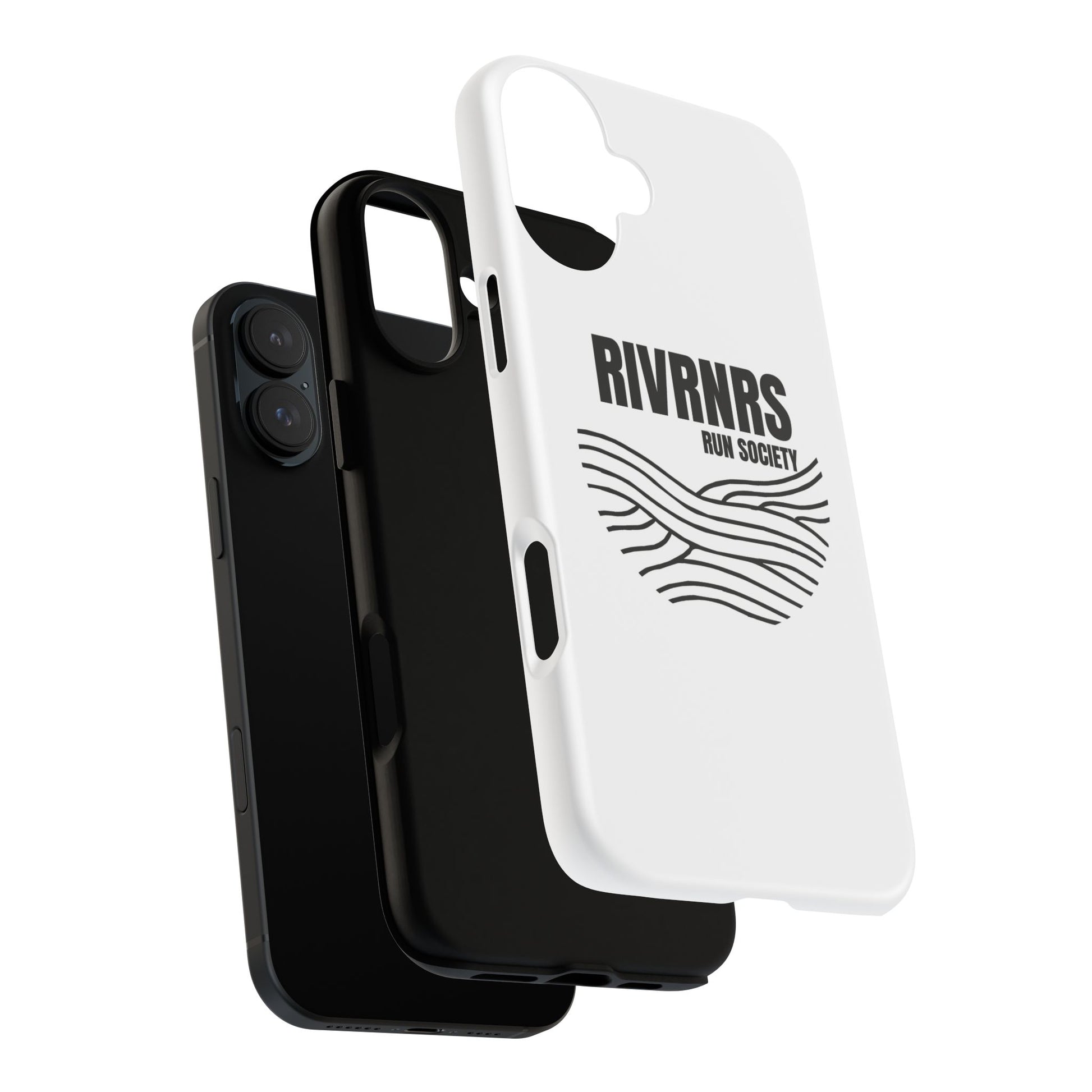 RIVRNR Run Society Phone Case, Tough Phone Cover, Run Enthusiast Gift, Adventure Accessory, Sporty Tech